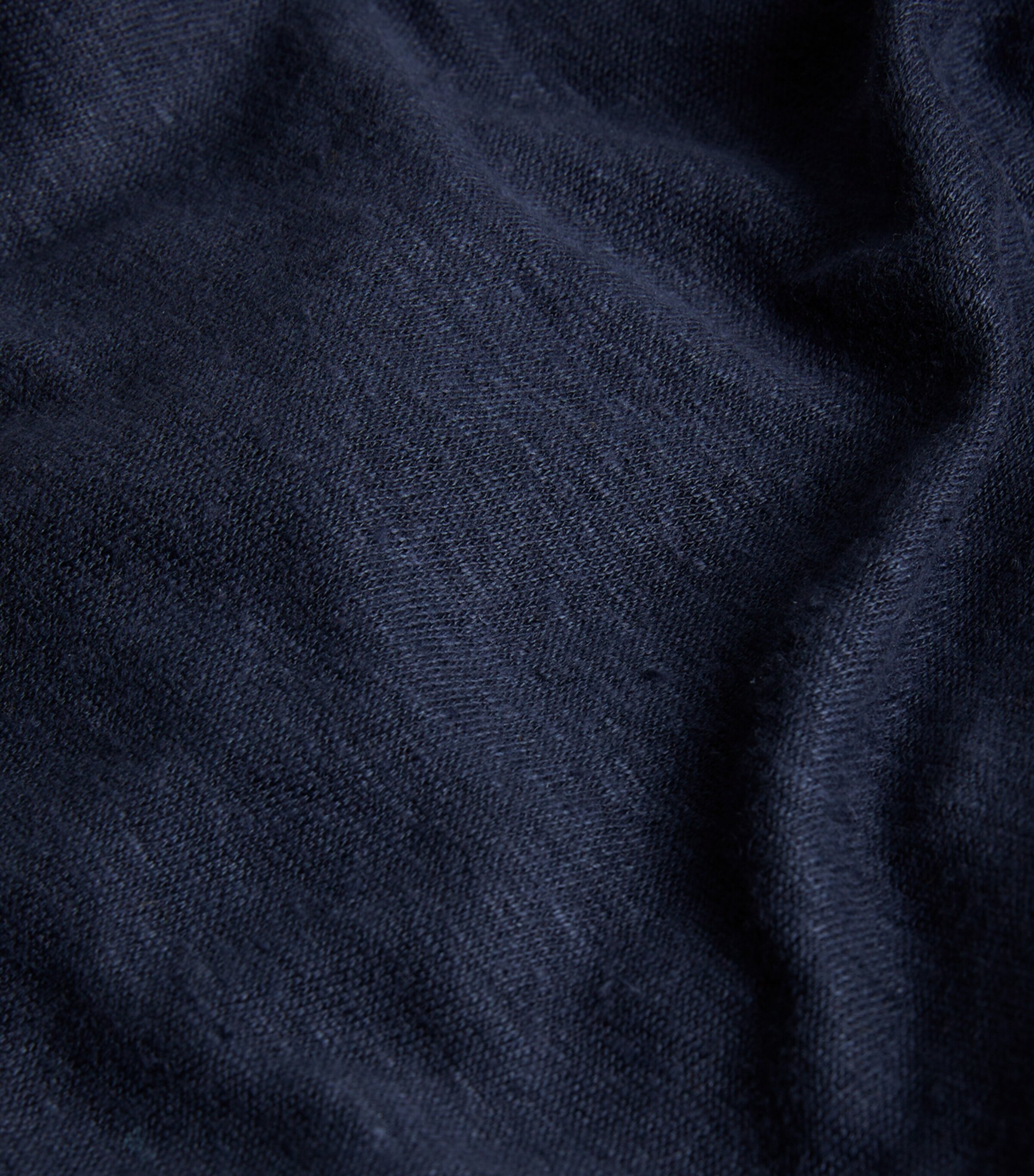 Linen Jordan T-Shirt 02-NAVY Image 5