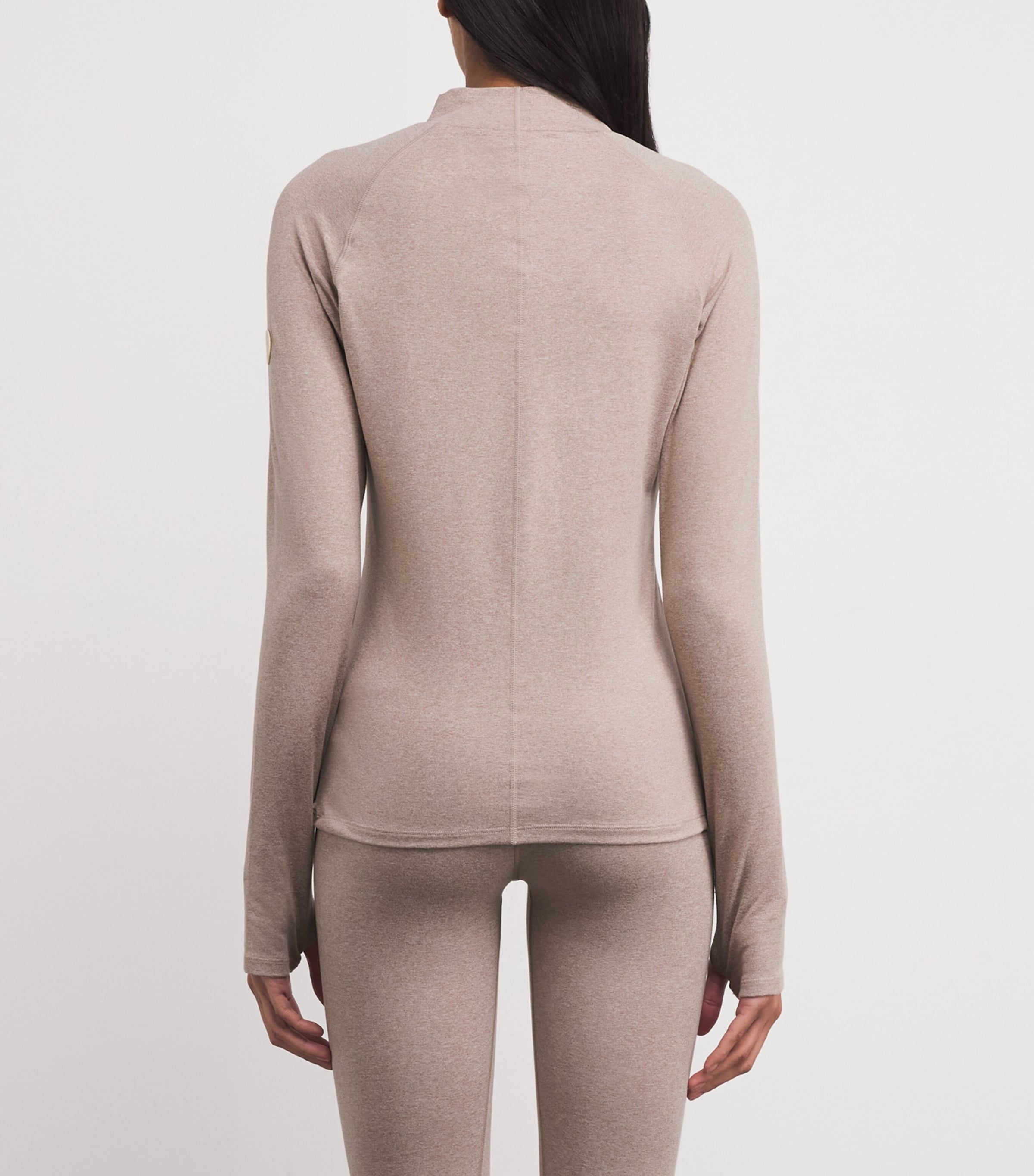 Always Warm Baselayer Top TAUPE MARL Image 4
