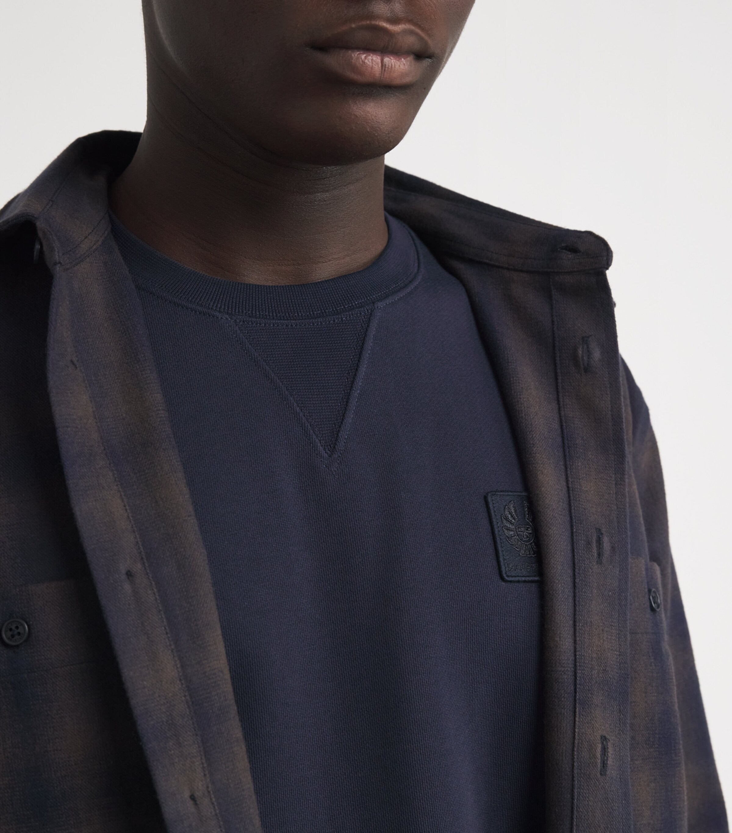 Cotton Curator Sweater DKINK-DARK INK Image 6