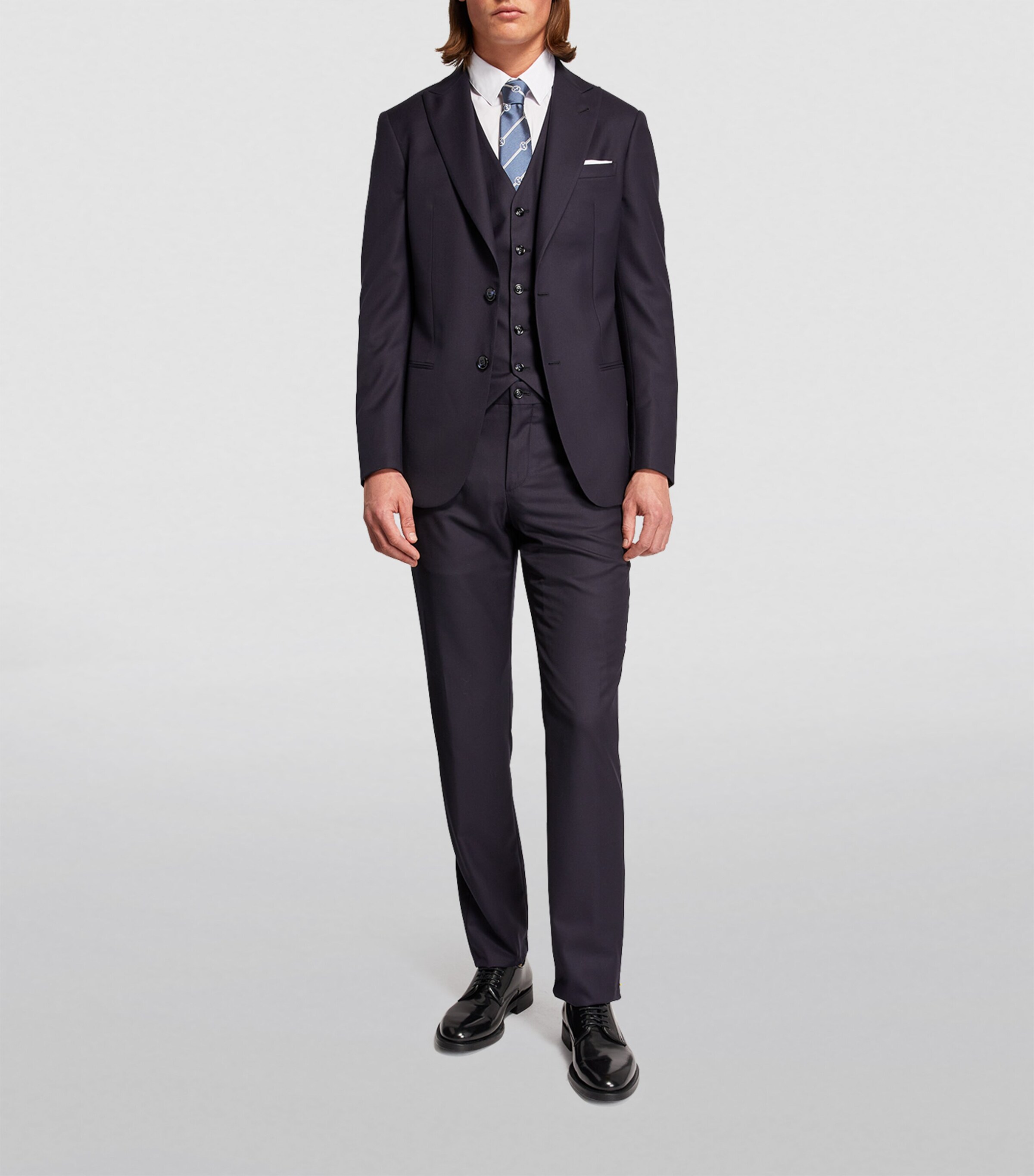 Leather Derby Shoes 00002 Image 7