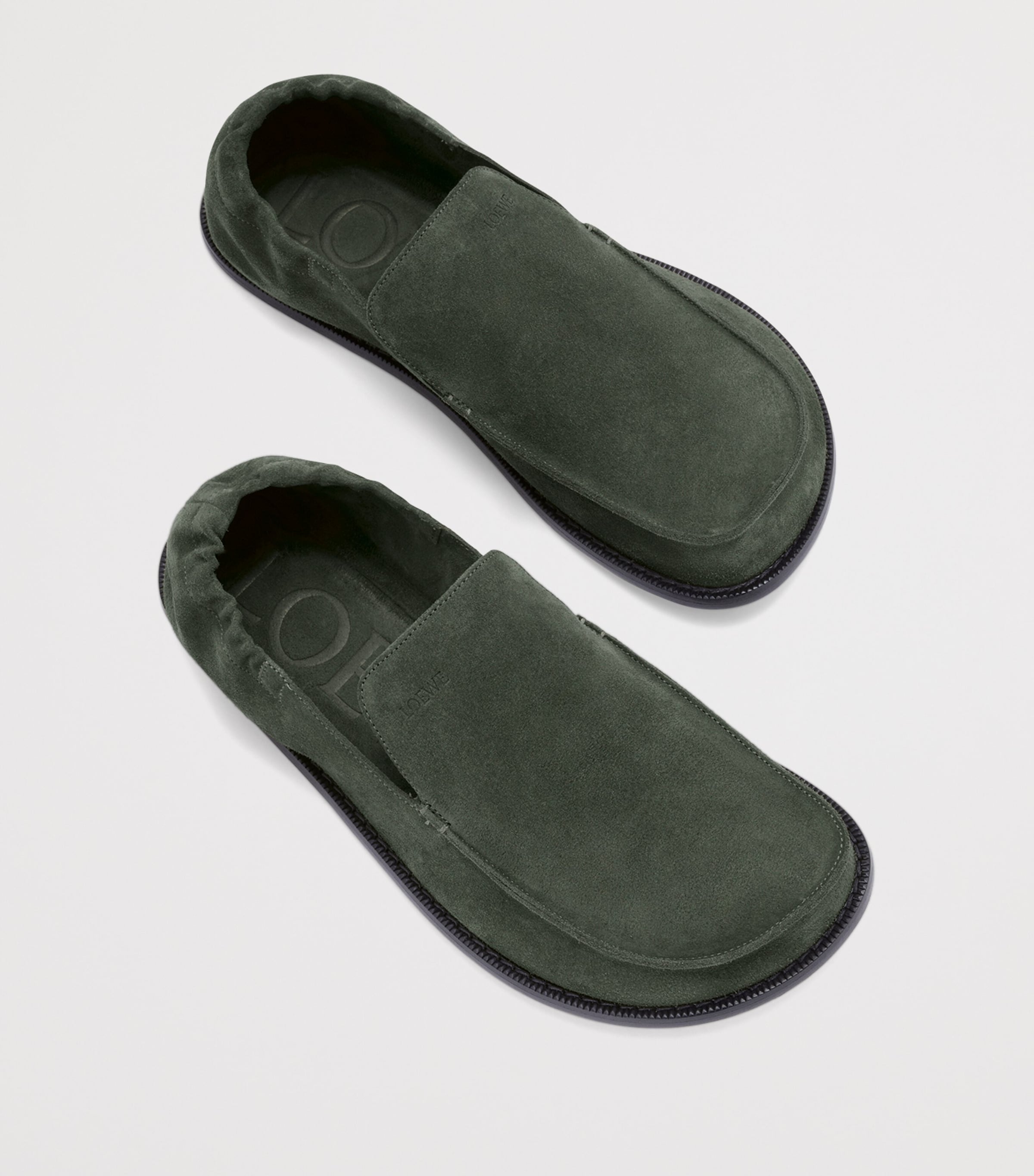 Suede Flex Loafers SAGE Image 4