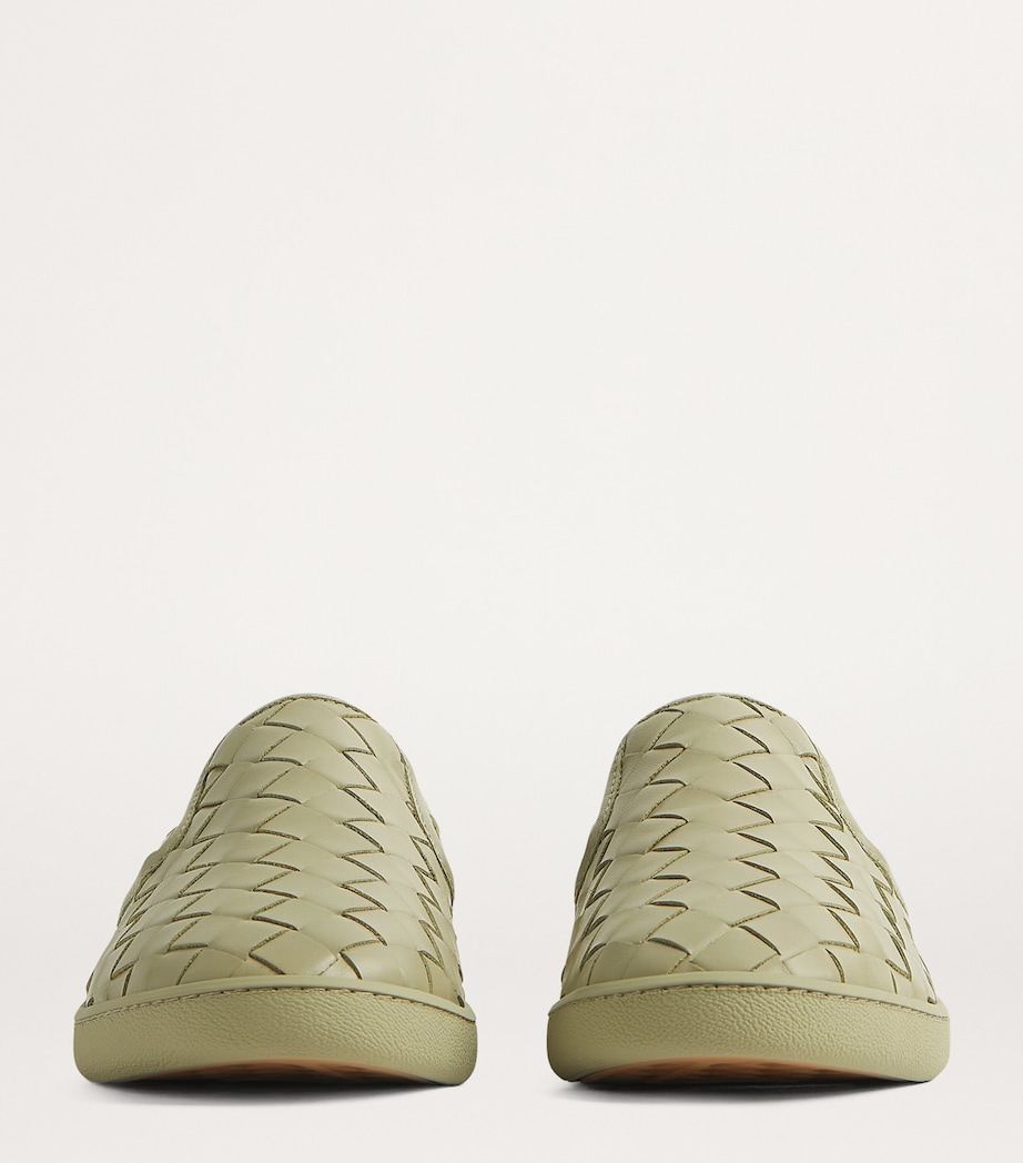 Leather Intrecciato Sawyer Sneakers 3025 Image 5