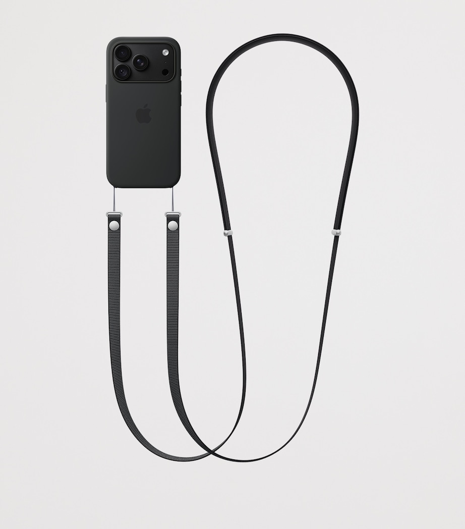 Apple Crossbody Strap Black Image 2
