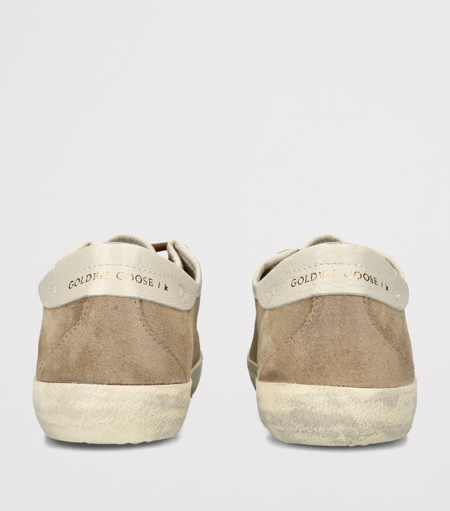 Golden Goose Suede Super Star Sneakers Tan Comb Image 2