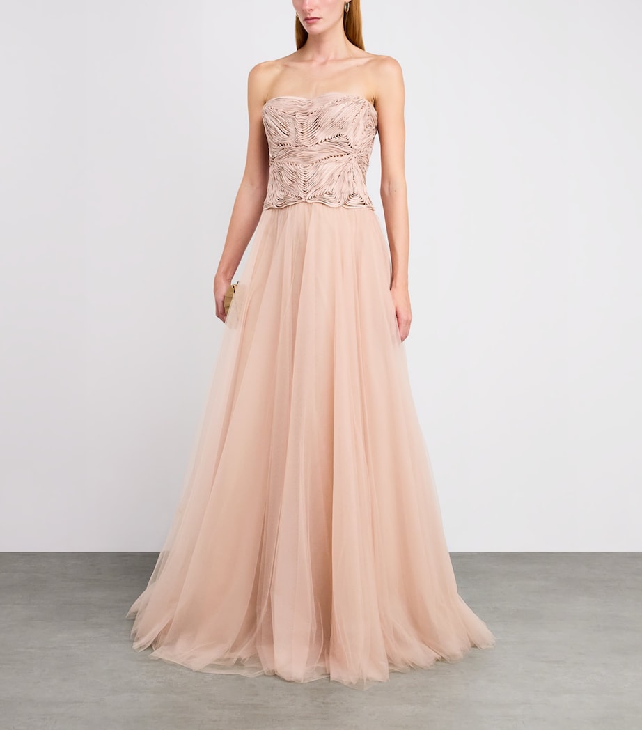 Georgette Vietta Gown 967 NUDE PINK Image 2