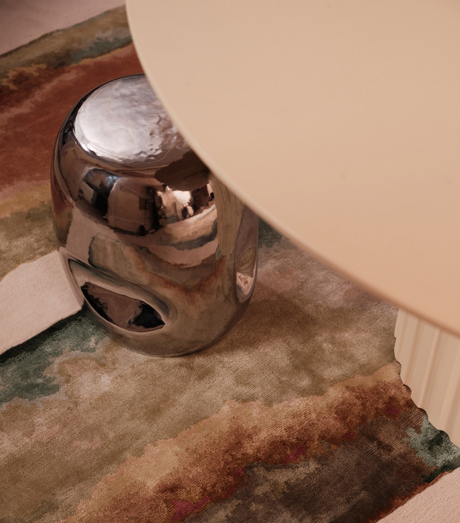 Wool-Silk Tili Sea Rug (2.74m x 1.83m) MULTICOLOUR Image 5