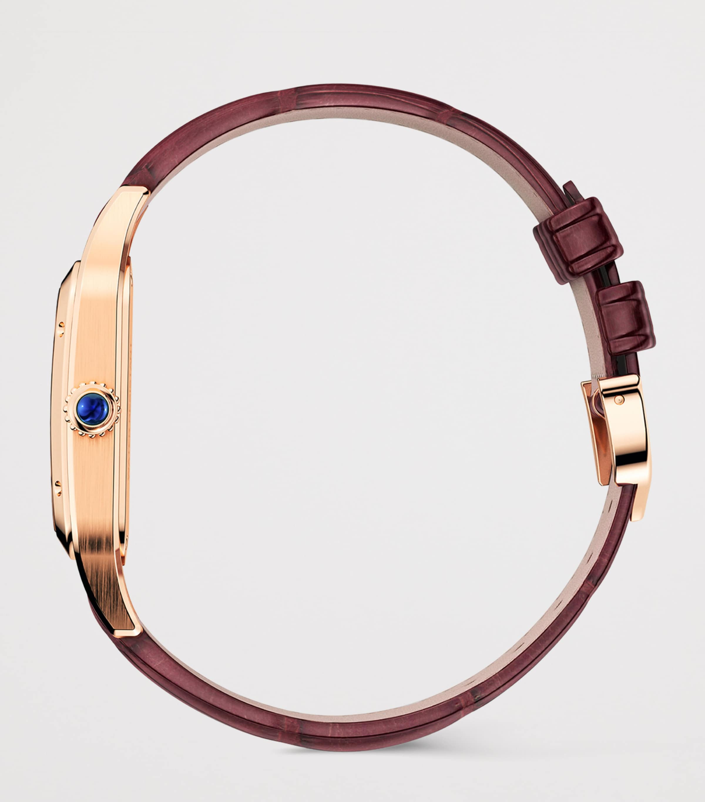 Rose Gold Santos-Dumont Skeleton Watch 31mm ROSE GOLD Image 3