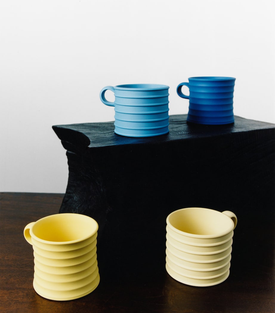 Set of 2 x JW Anderson Mugs (250ml) YELLOW Image 8