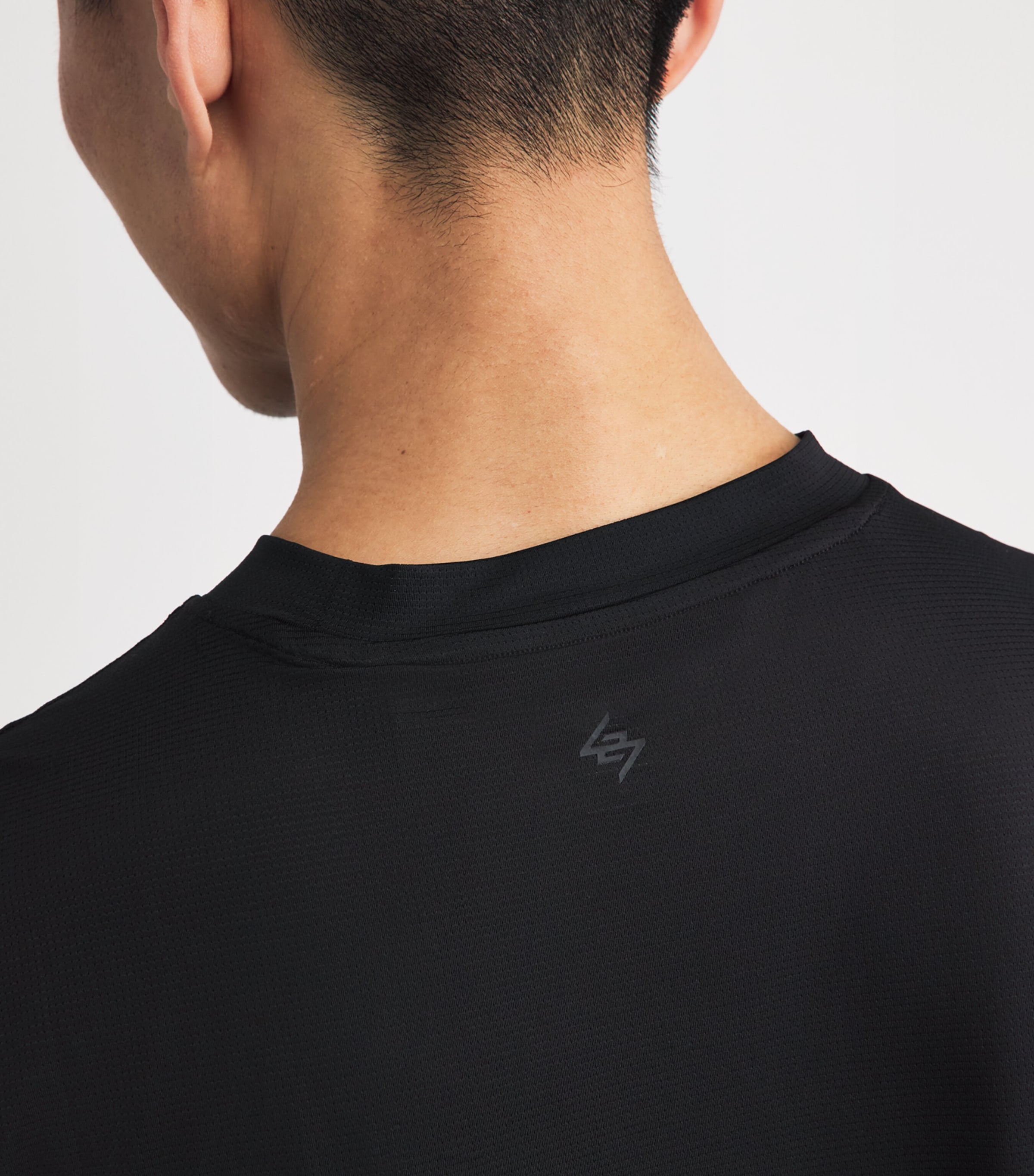 Represent 247 Mens Mesh DNA T-Shirt Jet Black Image 3