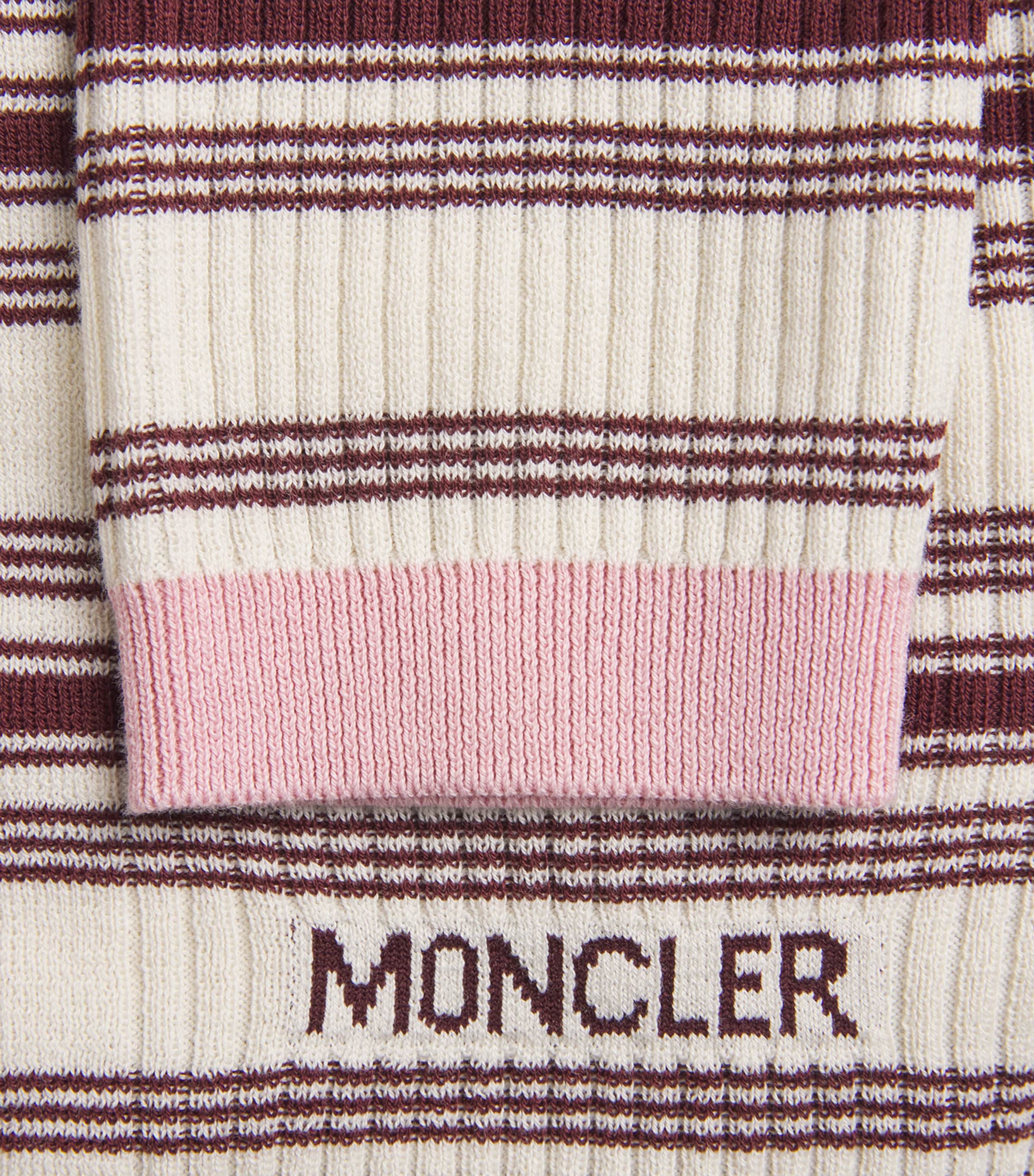 Moncler Womens Cotton Polo Sweater Image 6