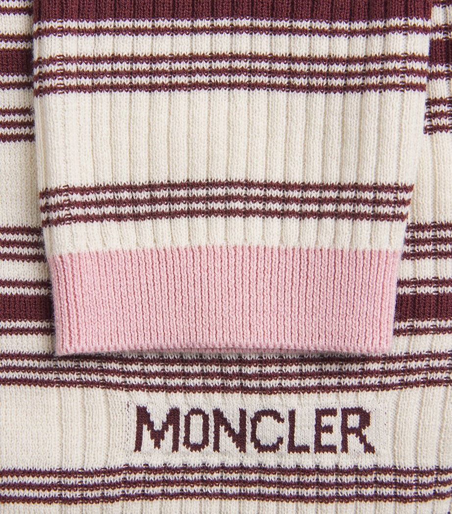 Moncler Womens Cotton Polo Sweater Image 6