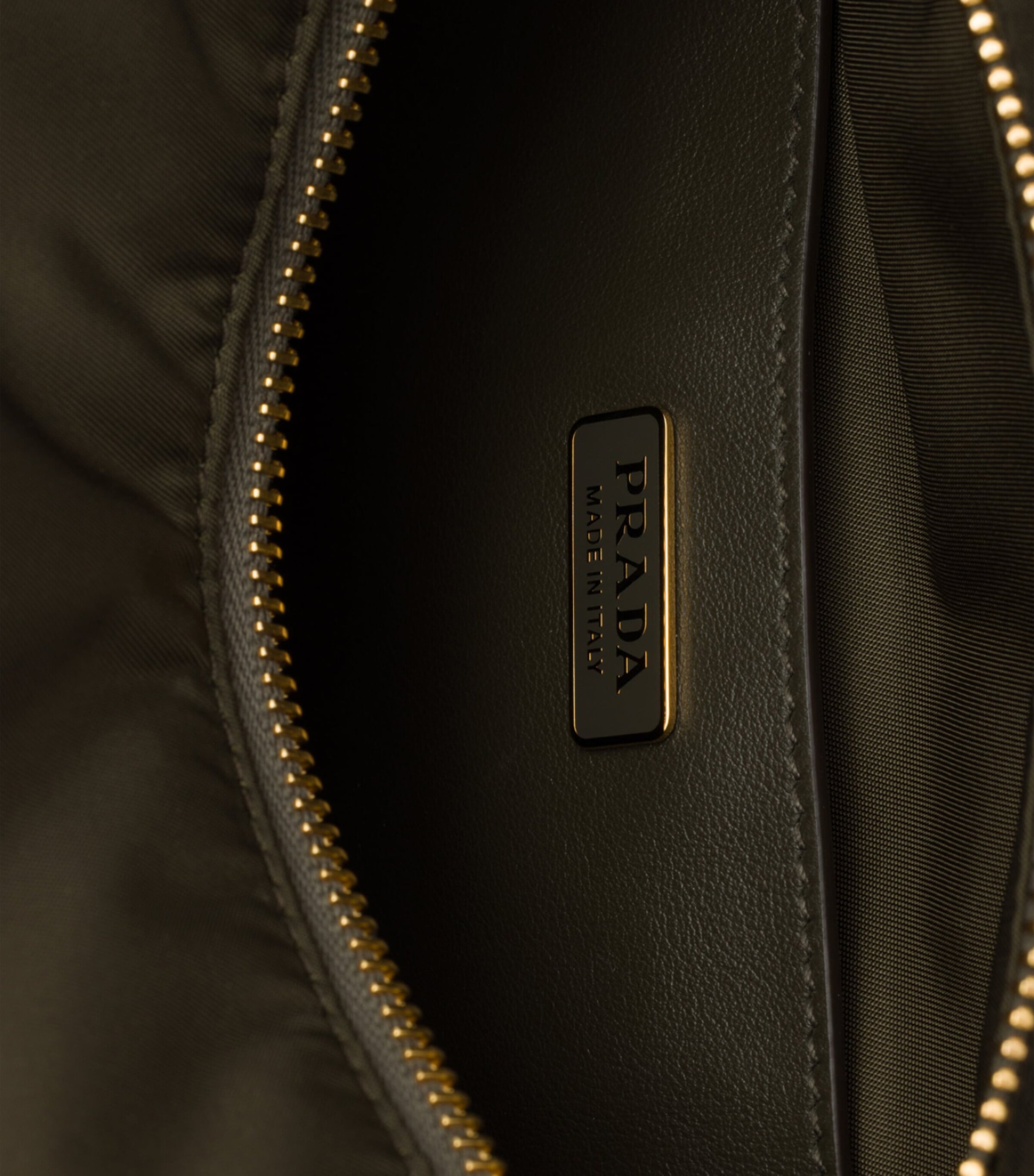 Prada Small Re-Nylon and Leather Explore Shoulder Bag Green Image 4