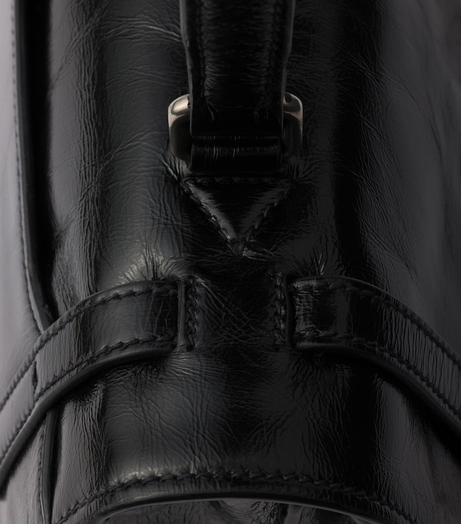 Medium Leather Shoulder Bag F0002 Image 6