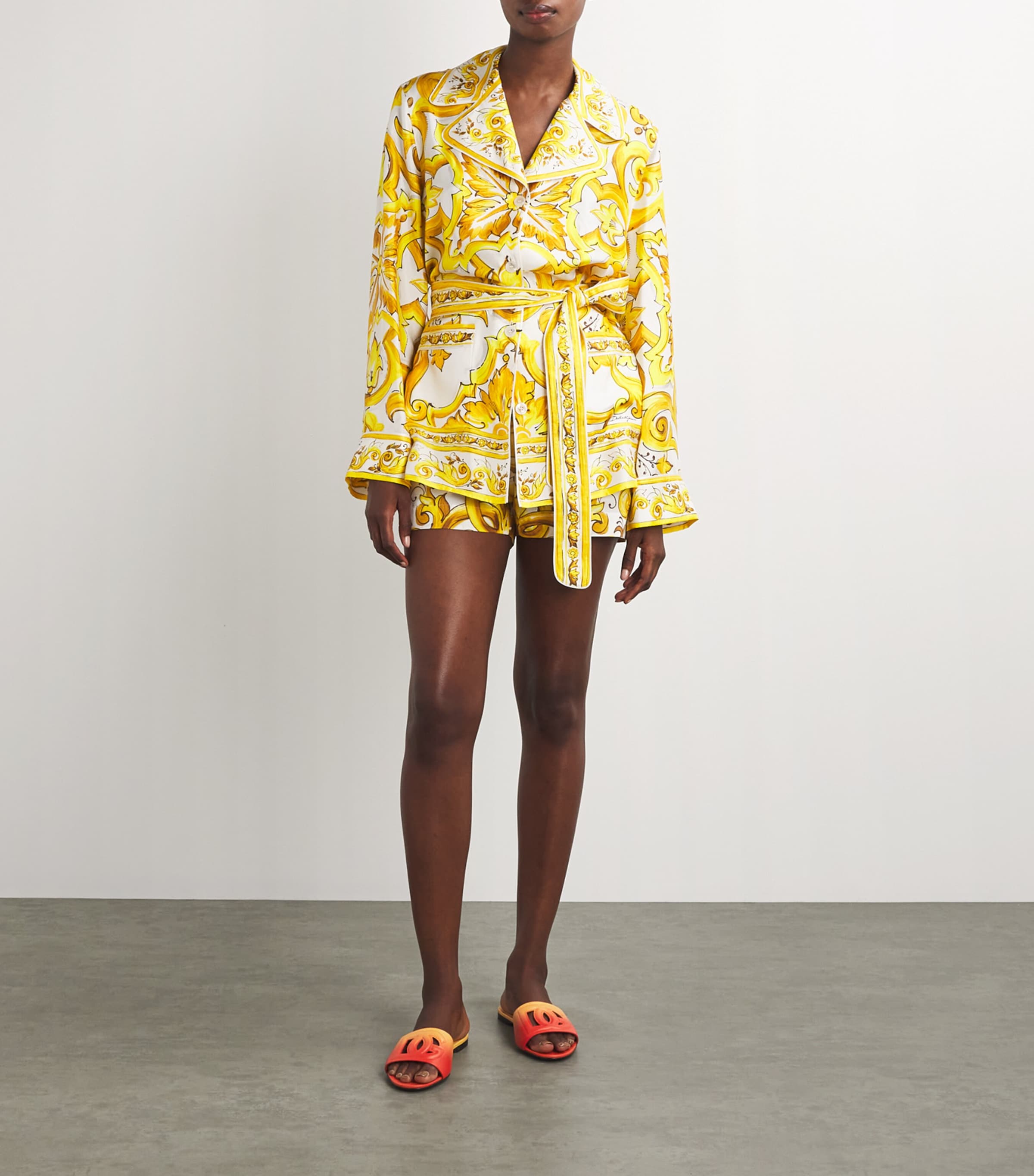 Leather DG Slides HO5AC-DG DEGRADE' AR Image 6