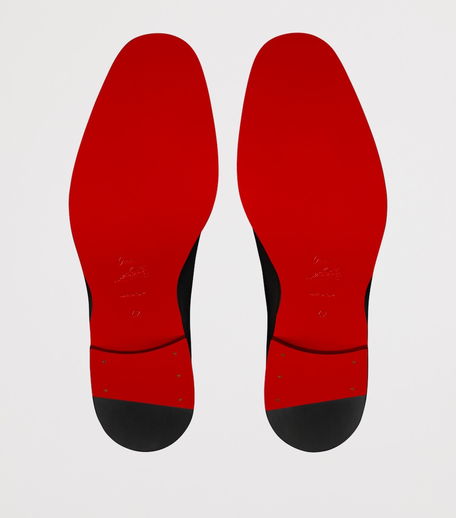 Christian Louboutin Sartoby Calf Leather Derby Shoes Image 4