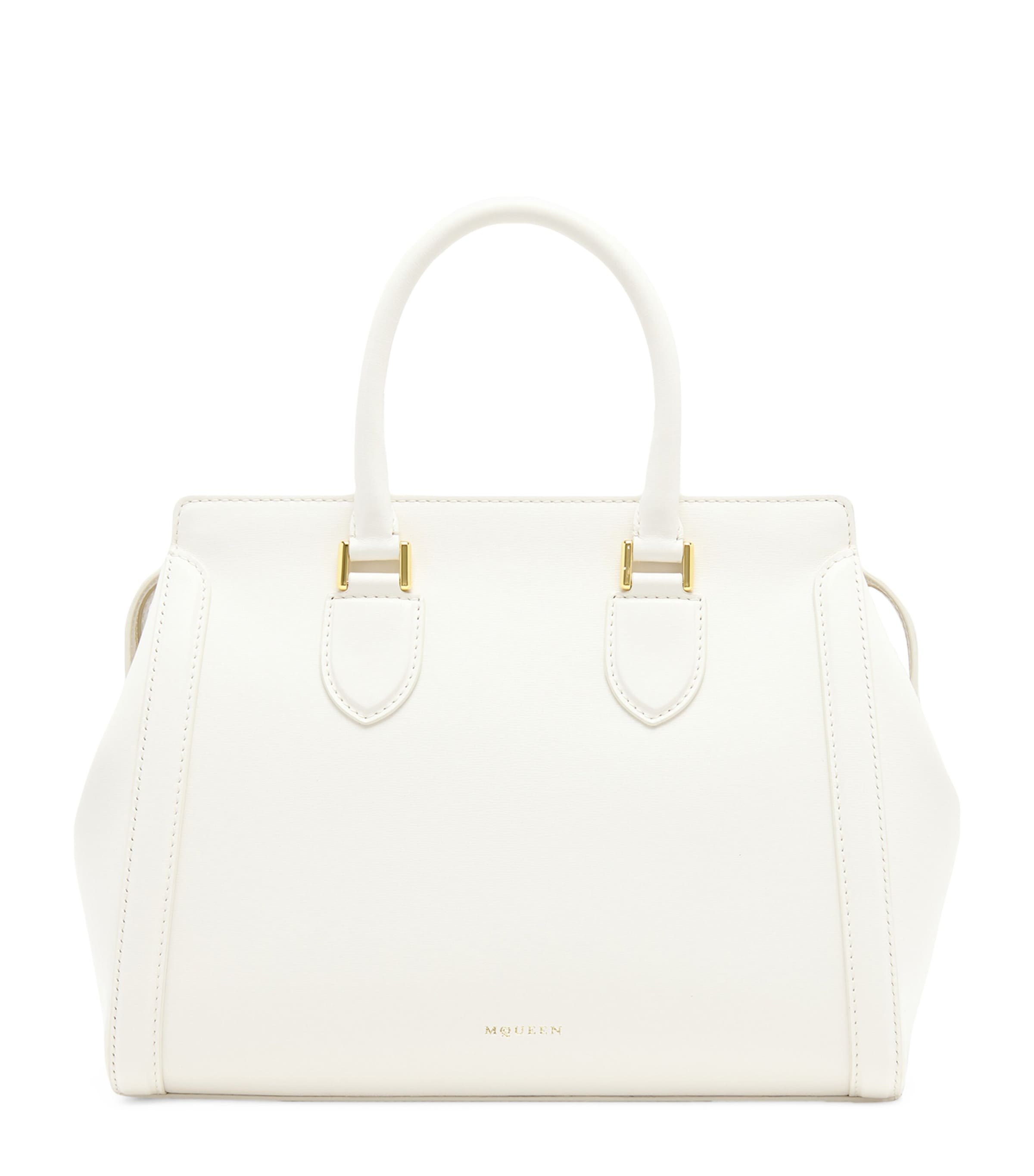 Alexander Mcqueen Large Leather Birdee Top-handle Bag