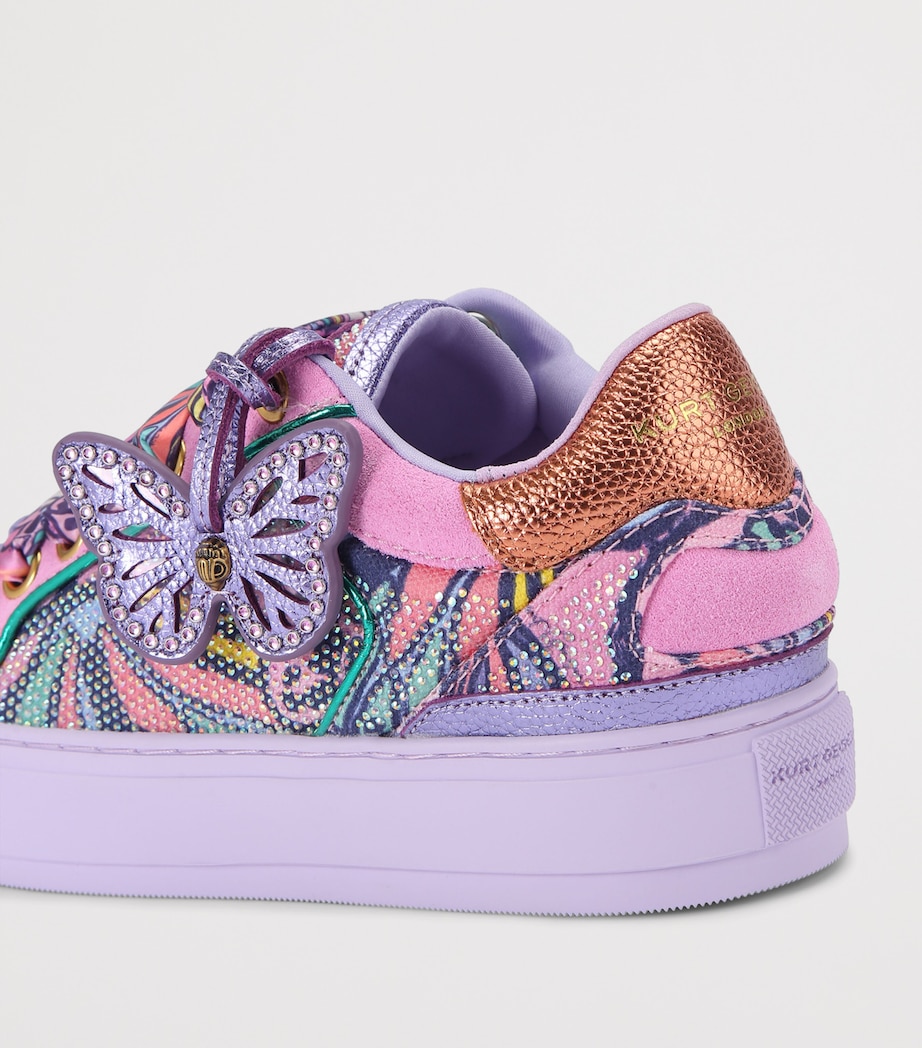 Kurt Geiger London Southbank Tag Sneakers Lilac Image 3