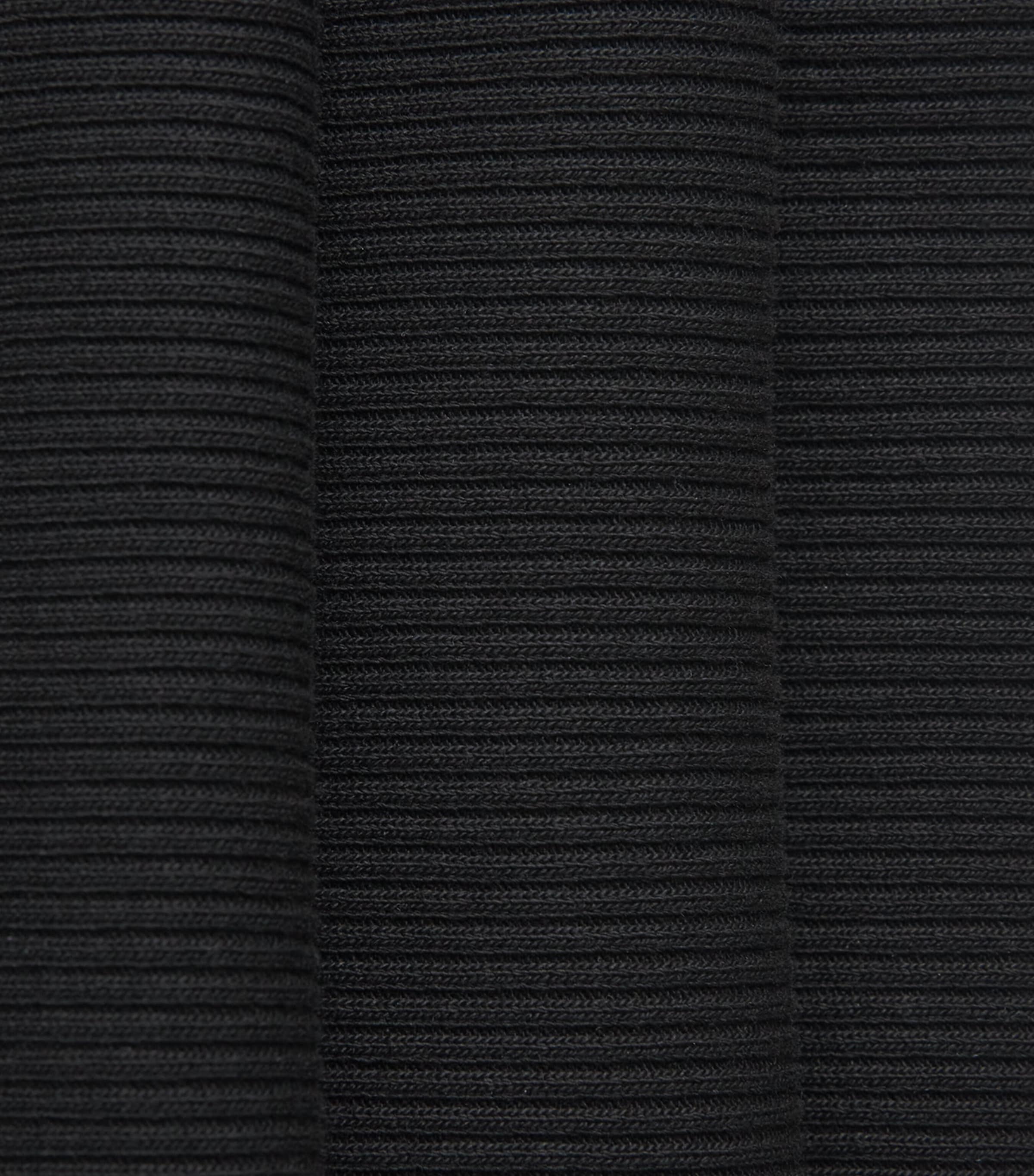 Ribbed Viggo Tank Top BLACK Image 5