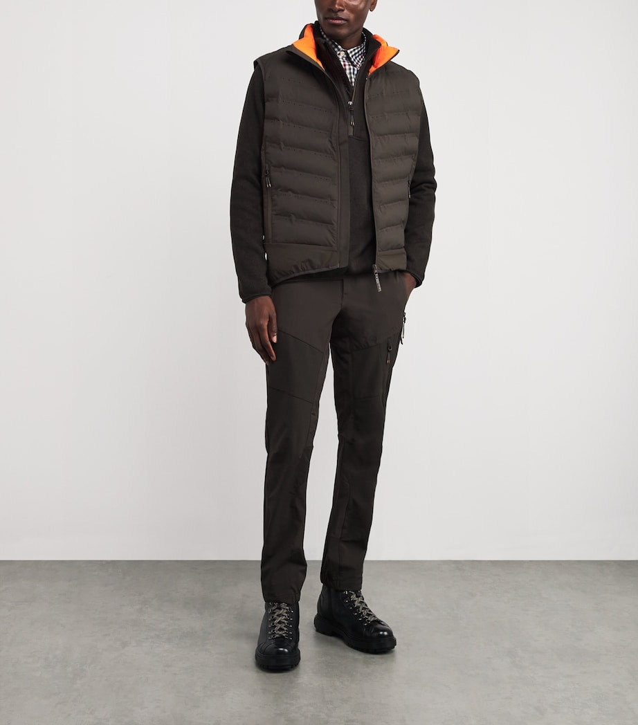 Bezoar Hybrid Gilet 08AA:BROWN BARK Image 2