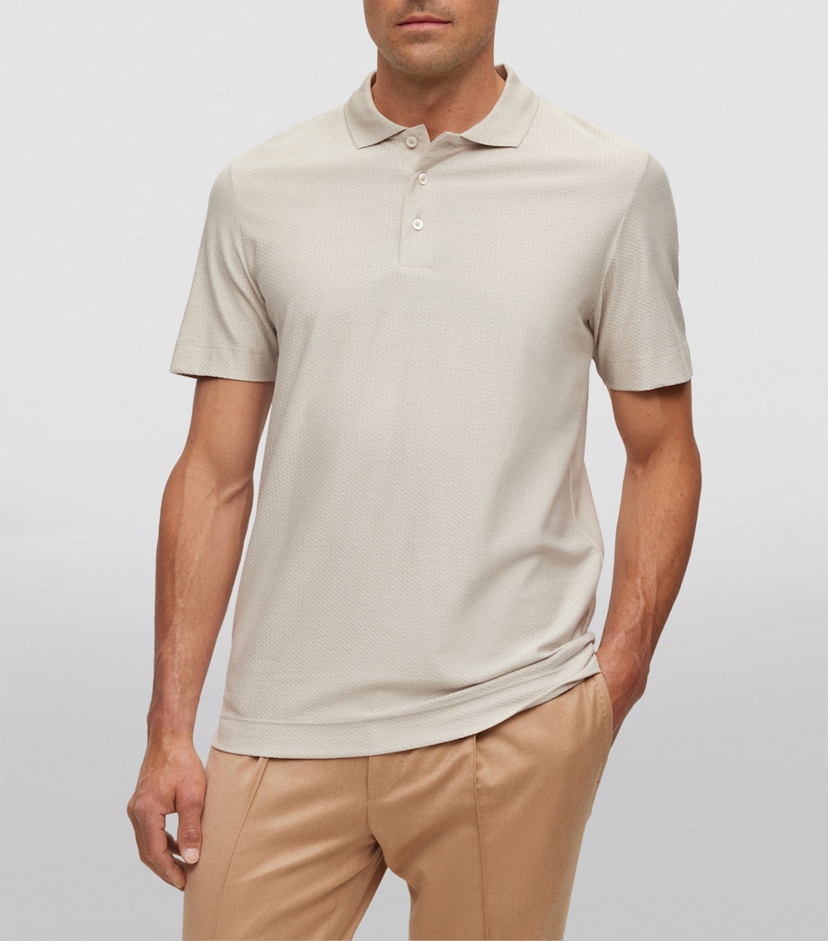 Cotton-Silk Polo Shirt 271 Image 3