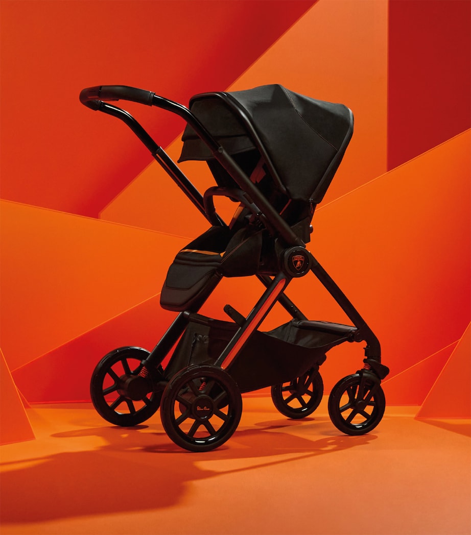 x Automobili Lamborghini Reef AL Arancio Stroller Bundle BLACK Image 7