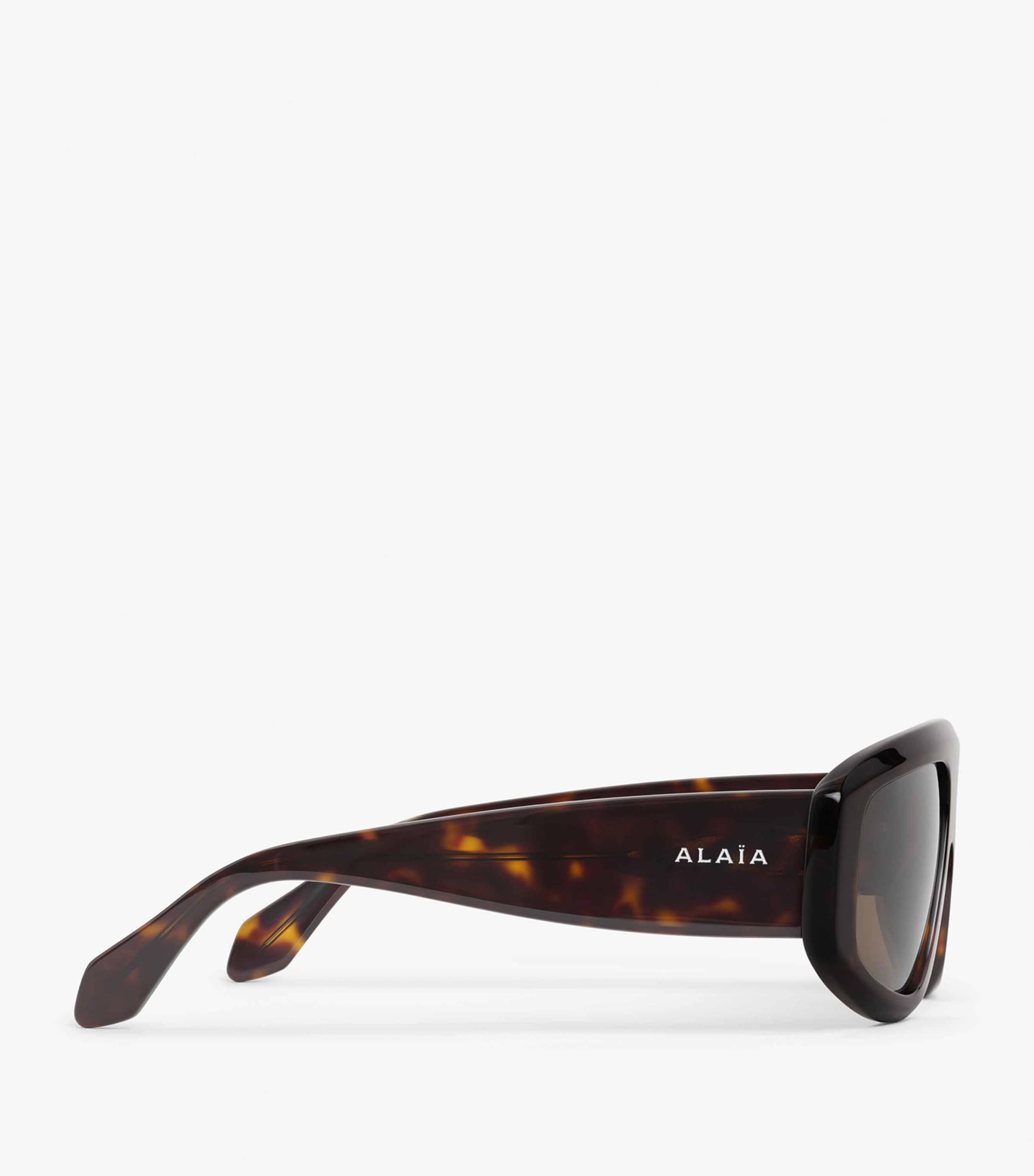 【関税&送料込】Alaia Aviator Mask Sunglasses In Acetate Alaïa Acetate Aviator Mask Sunglasses | Harrods US