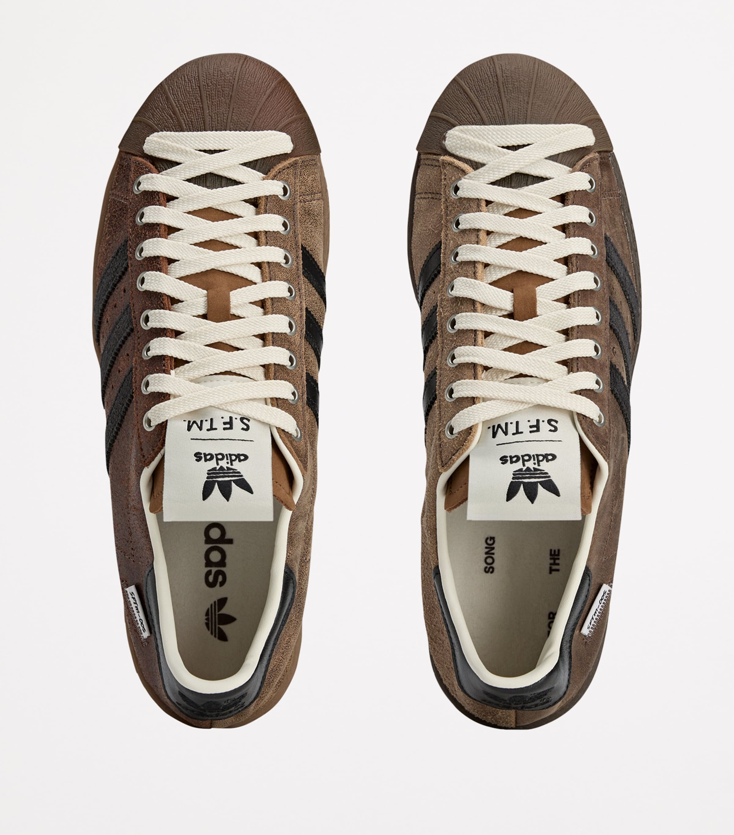 adidas x Song For The Mute Superstar 82 Sneakers Supcol/cblack/cre Image 2