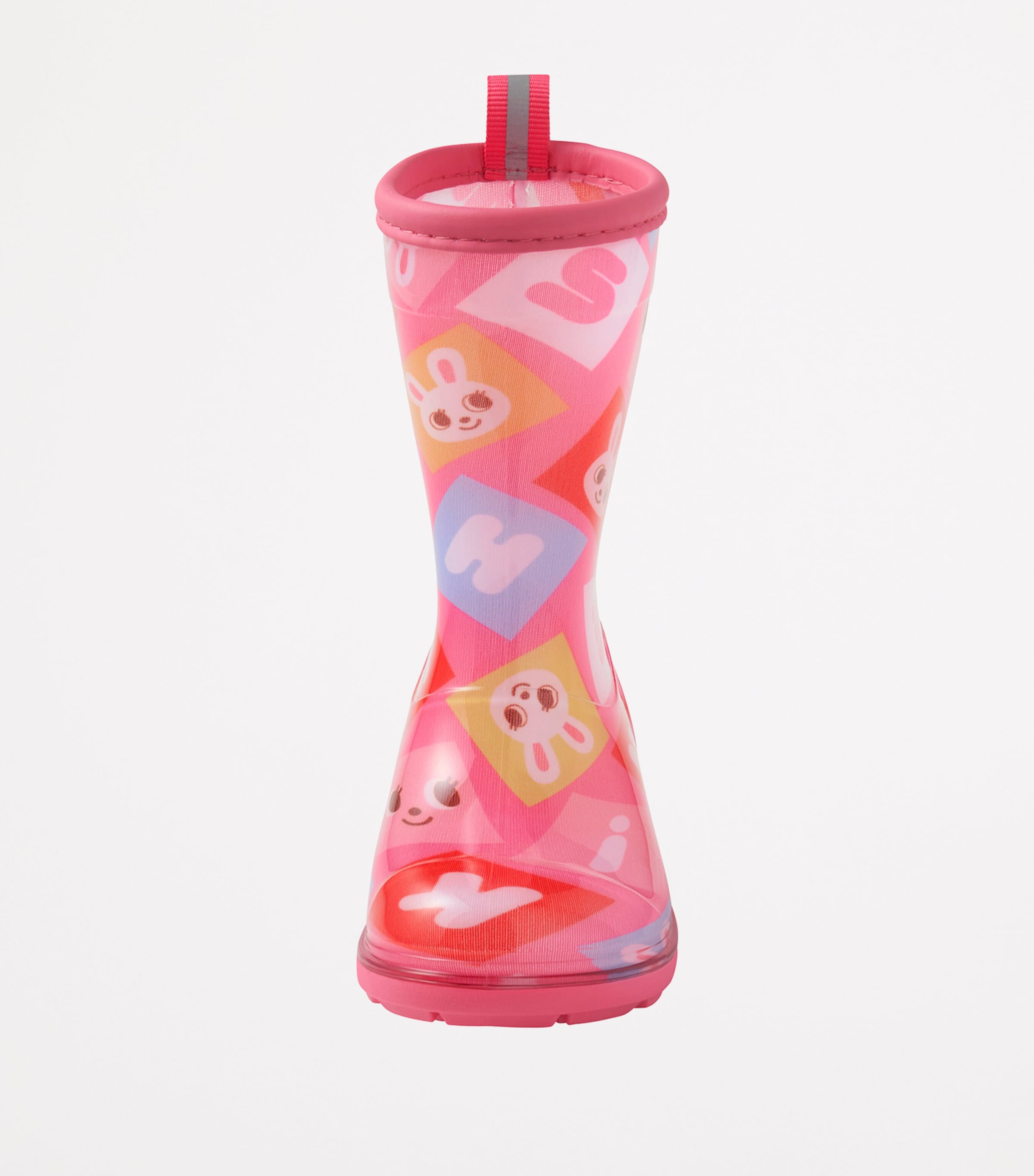 Rabbit Print Rain Boots 8 Image 4