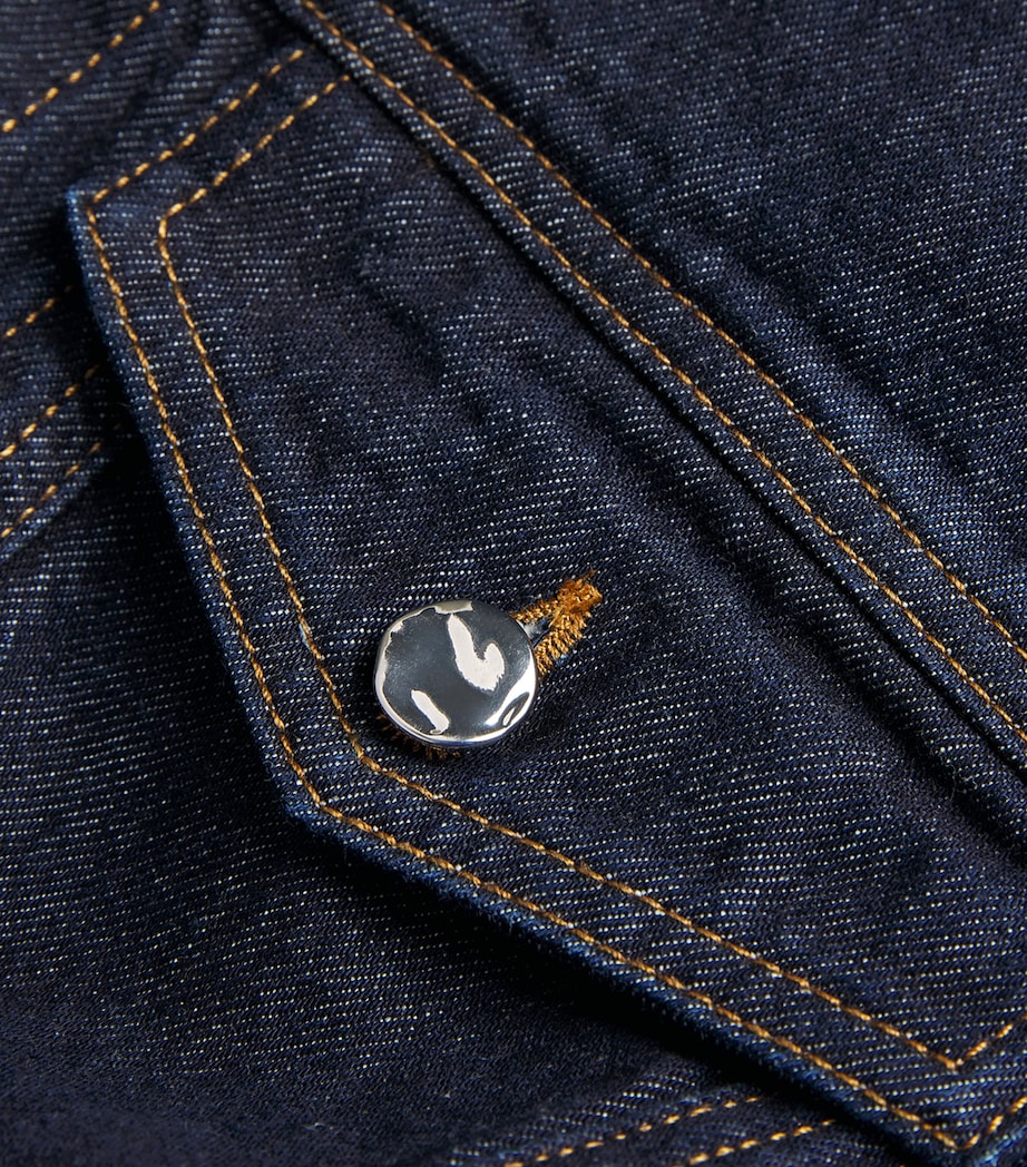 Denim The Nipped Vest RINSE Image 5