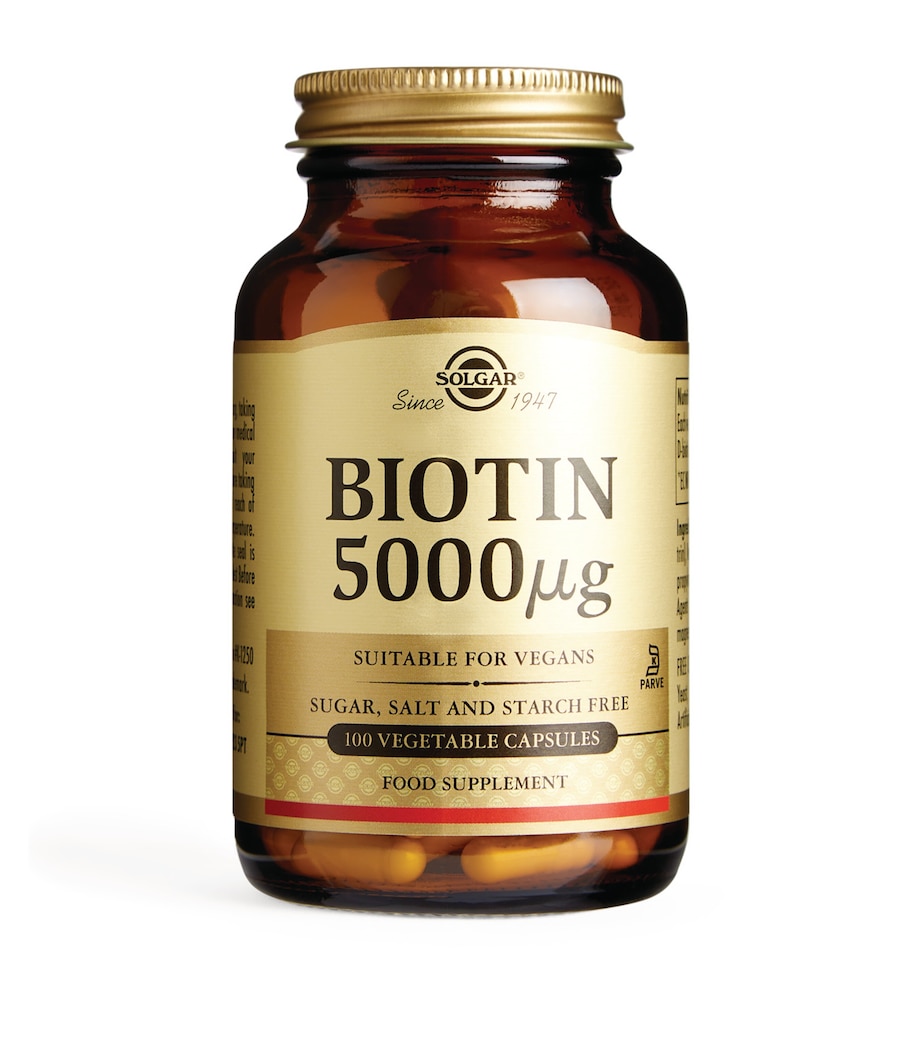 Biotin 5000mcg (100 Capsules) NO COLOUR Image 1