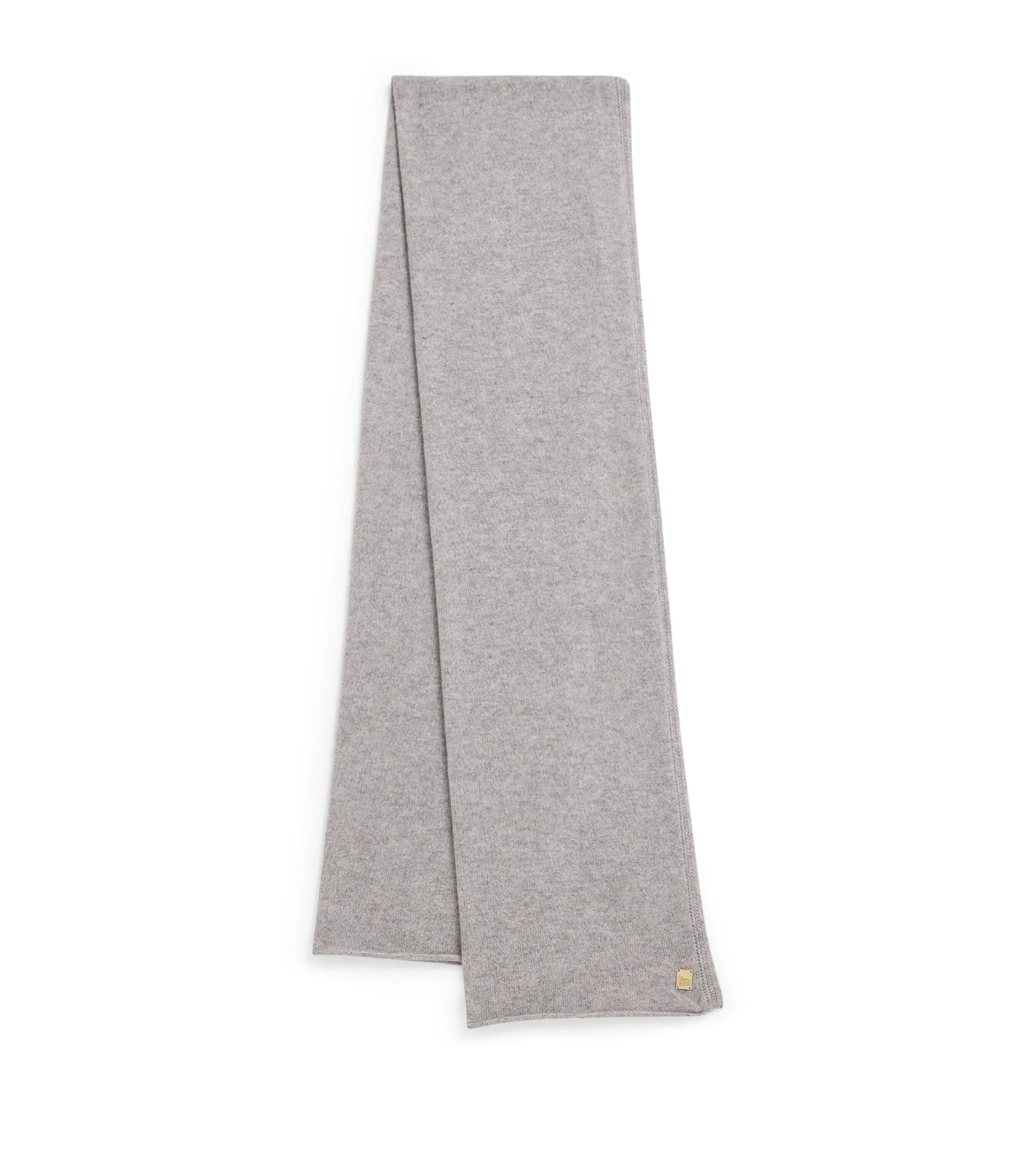 Colombo Kid Cashmere Scarf In Gray