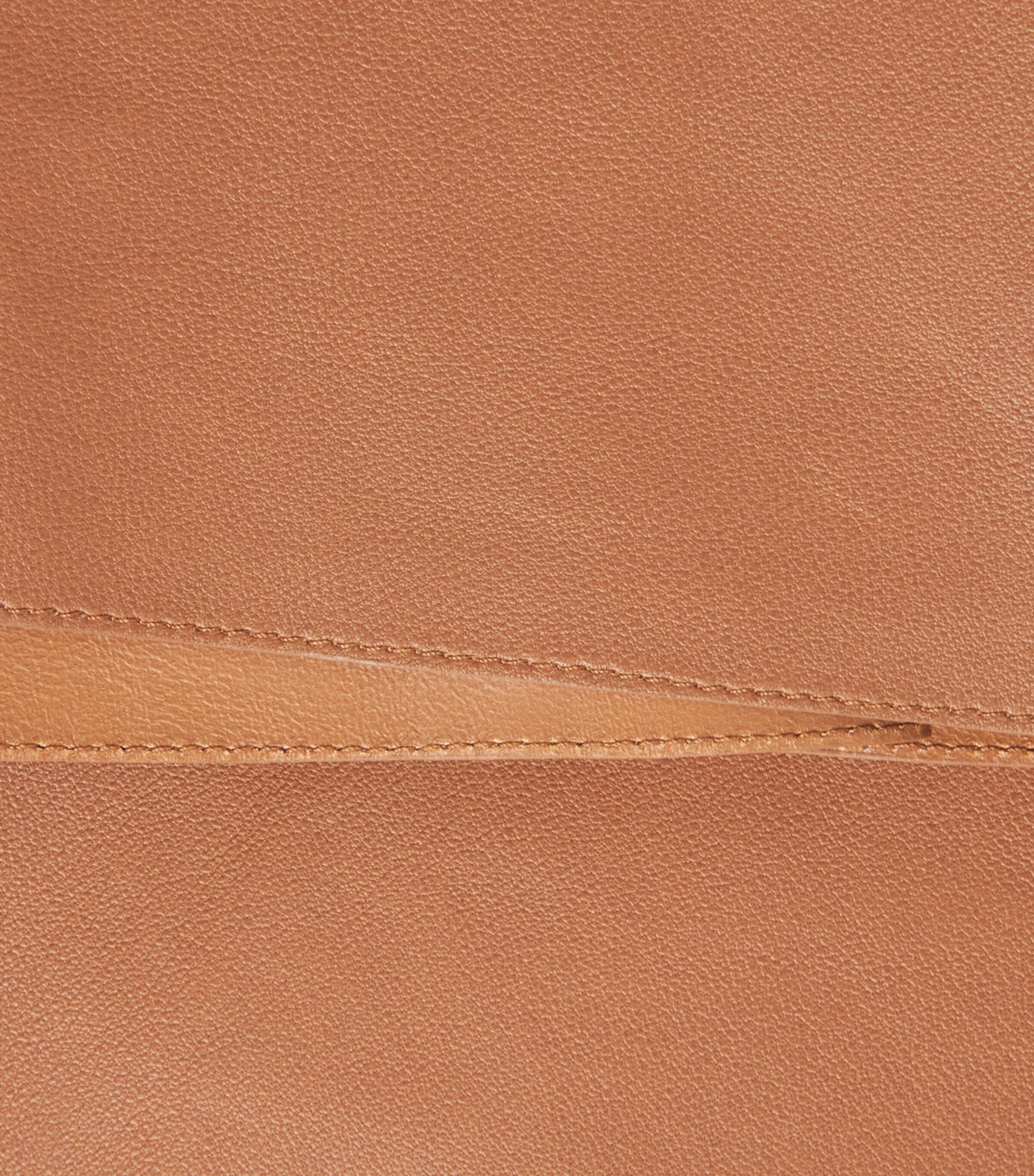 Theory Womens Lambskin Mini Skirt Zfd Bright Cognac Image 6