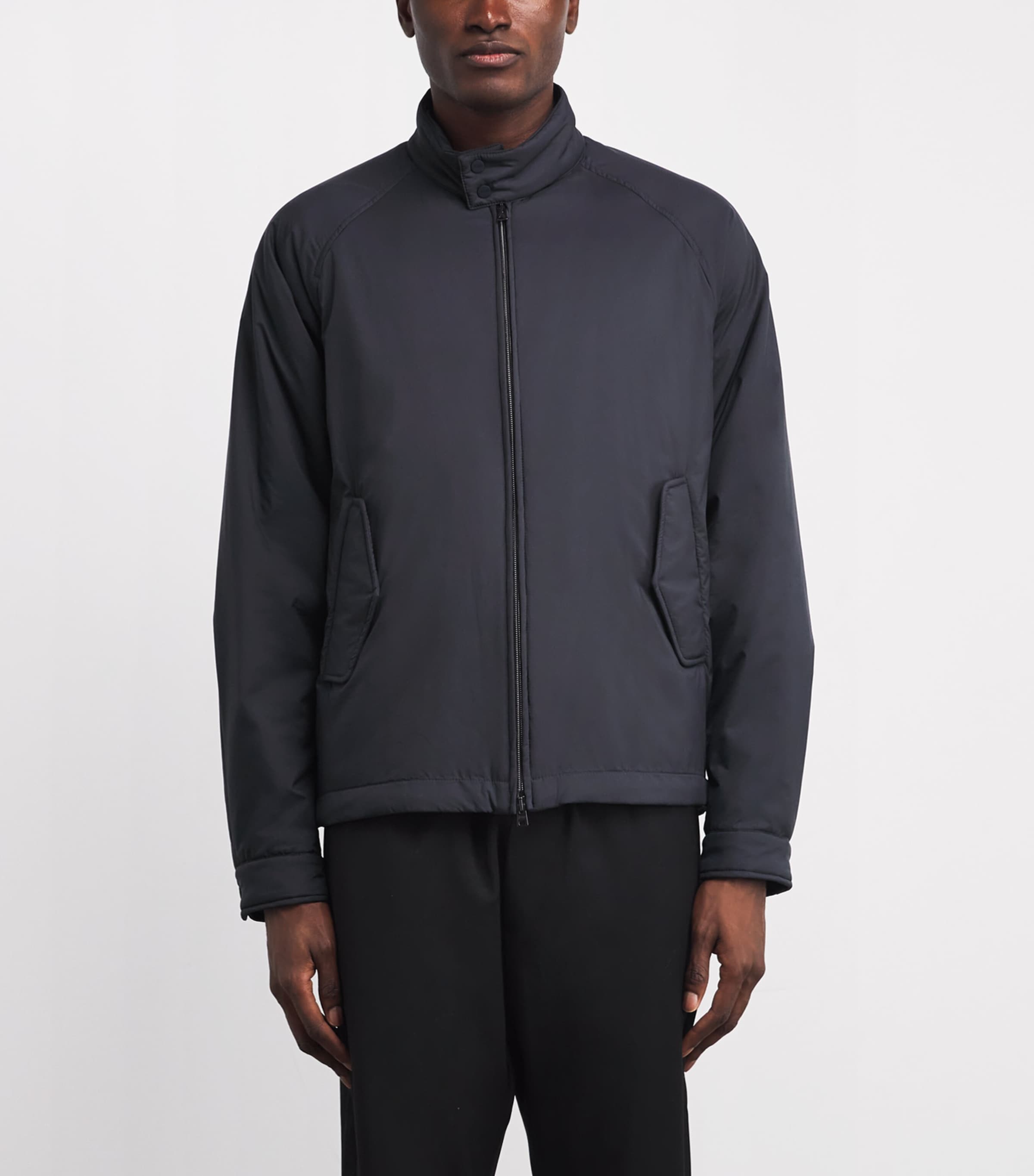 Padded High-Neck Jacket 9200 BLU NAVY Image 3