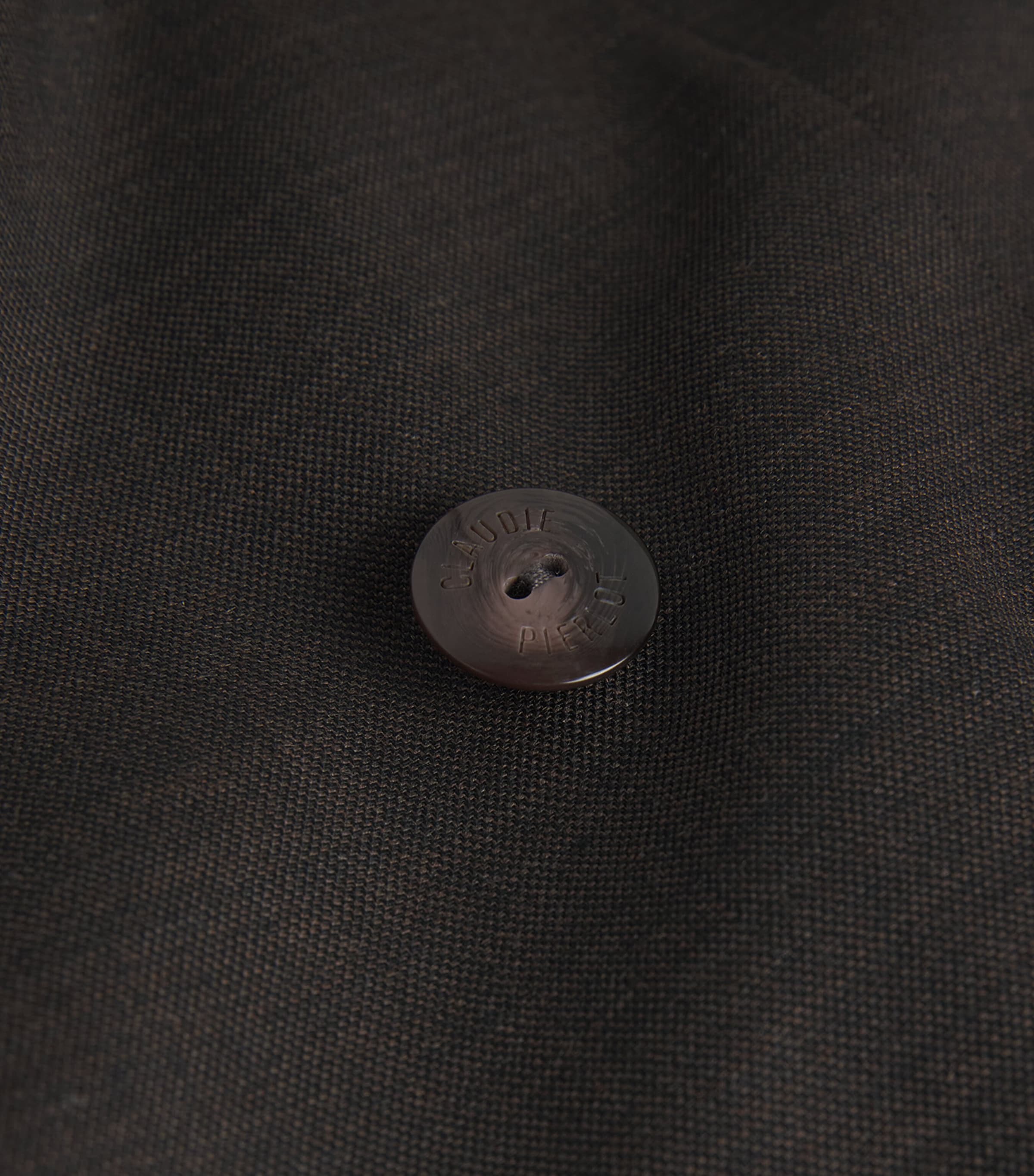 Claudie Pierlot Womens Wool-Blend Blazer Brown Image 5