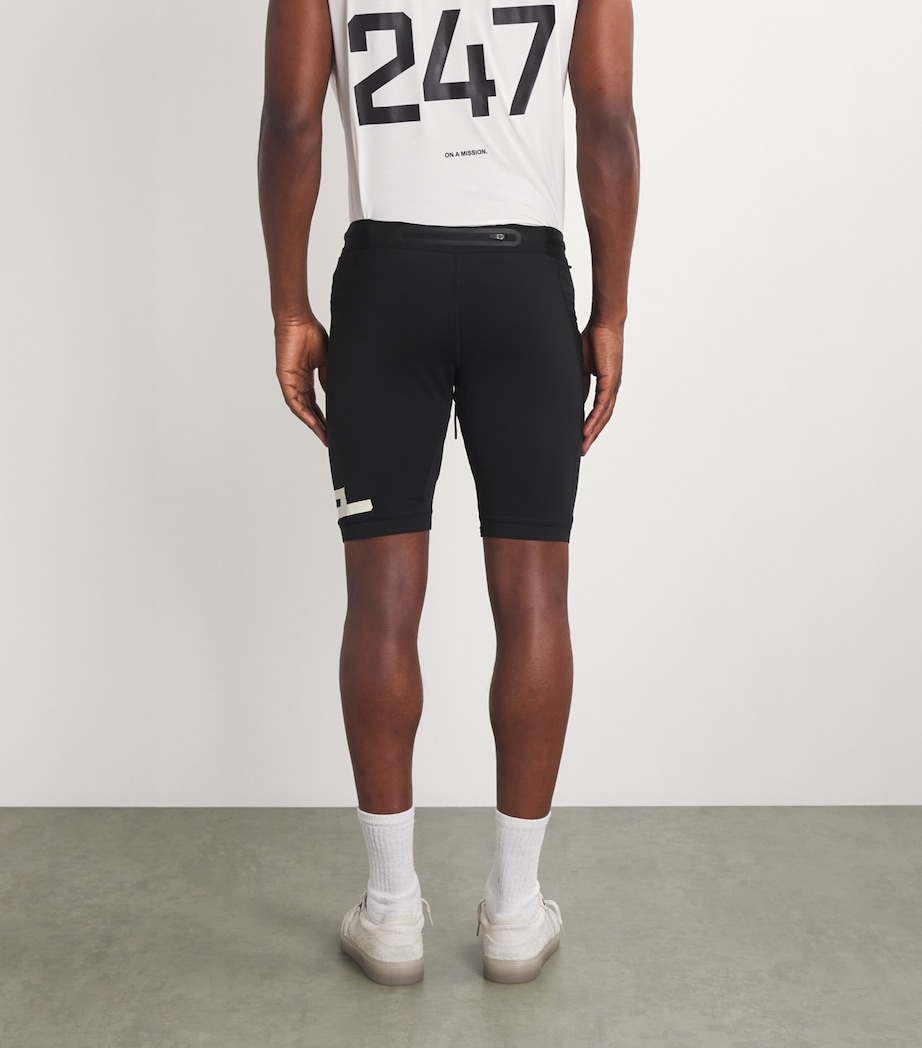 Cargo Half Tight Shorts JET BLACK Image 4
