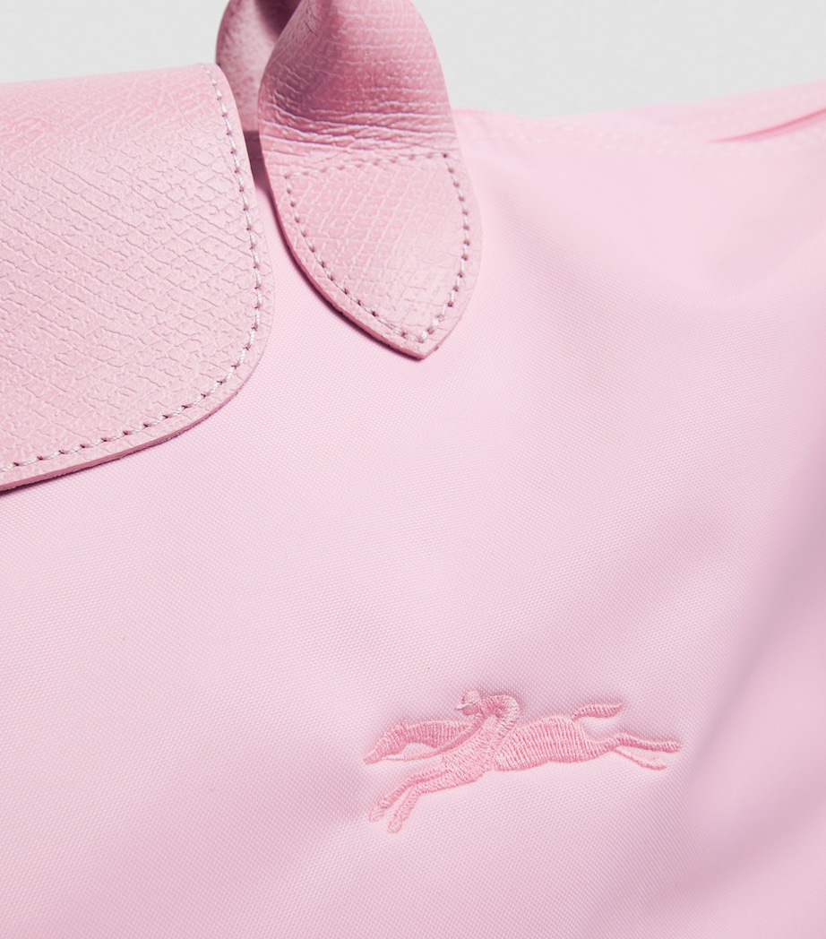 Large Le Pliage Green Tote Bag P75 PINK Image 4