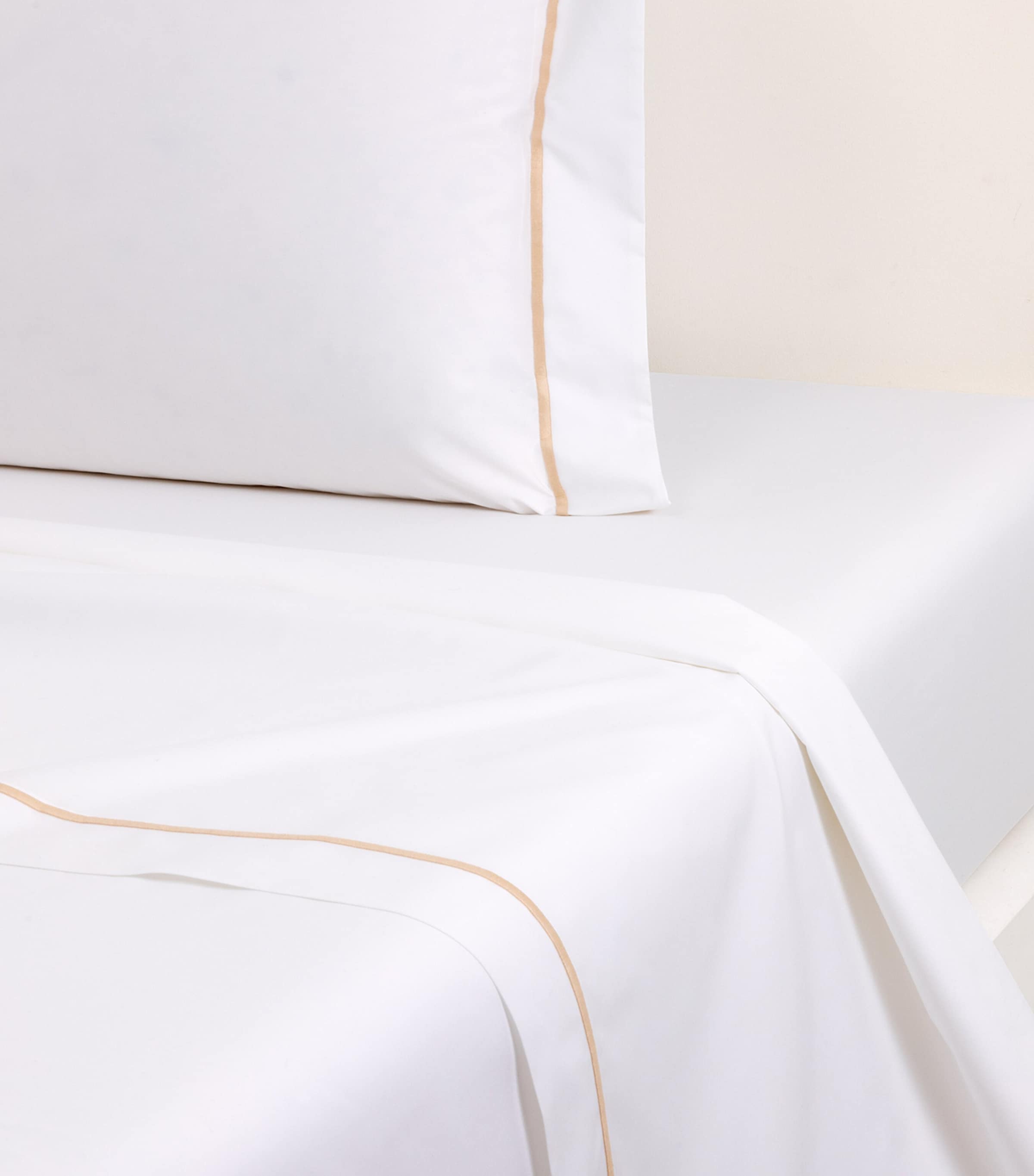 Athena Double Flat Sheet (240cm x 295cm) DUNE Image 2