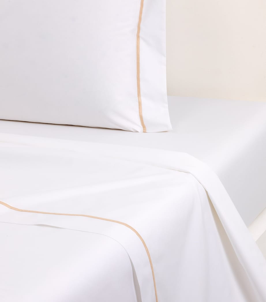 Athena Double Flat Sheet (240cm x 295cm) DUNE Image 2