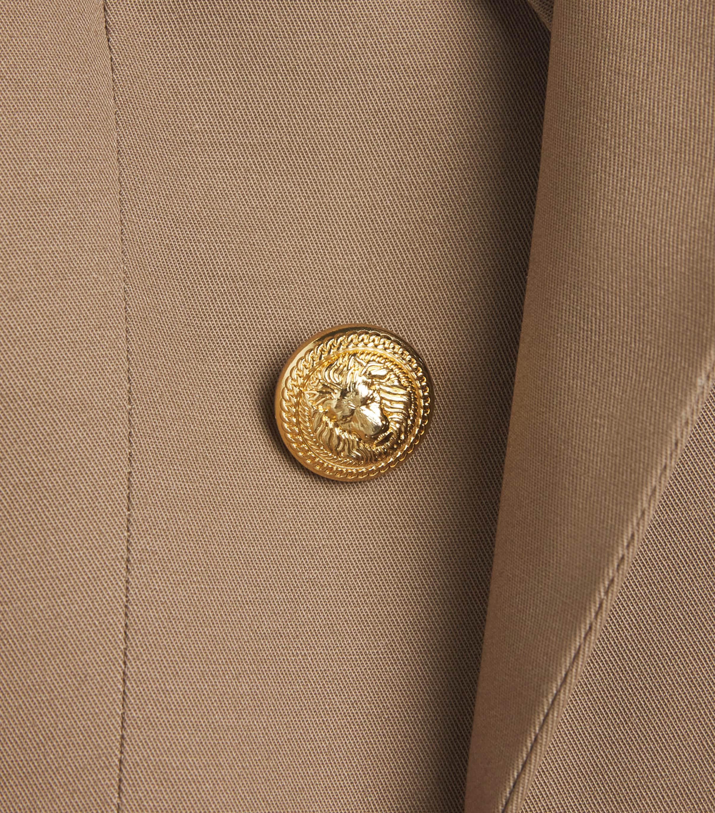 Balmain Kids Double-Breasted Blazer (8-14 Years) Brown Image 3