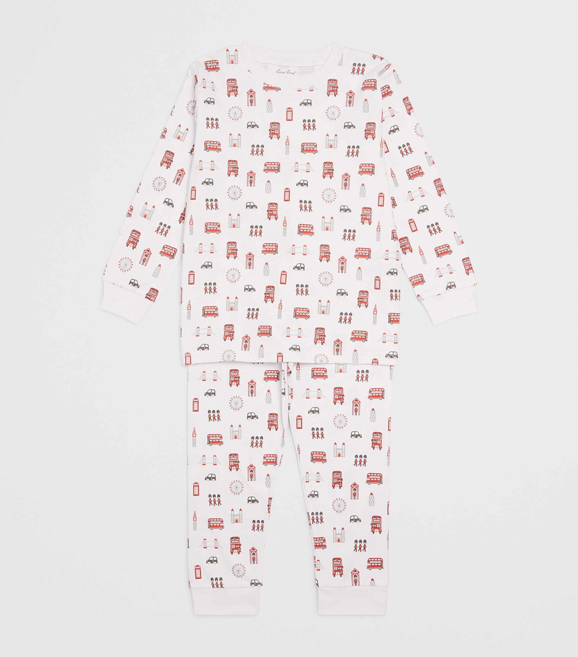 Pima Cotton Lively London Pyjamas (2-6 Years) K999 MULTI Image 3