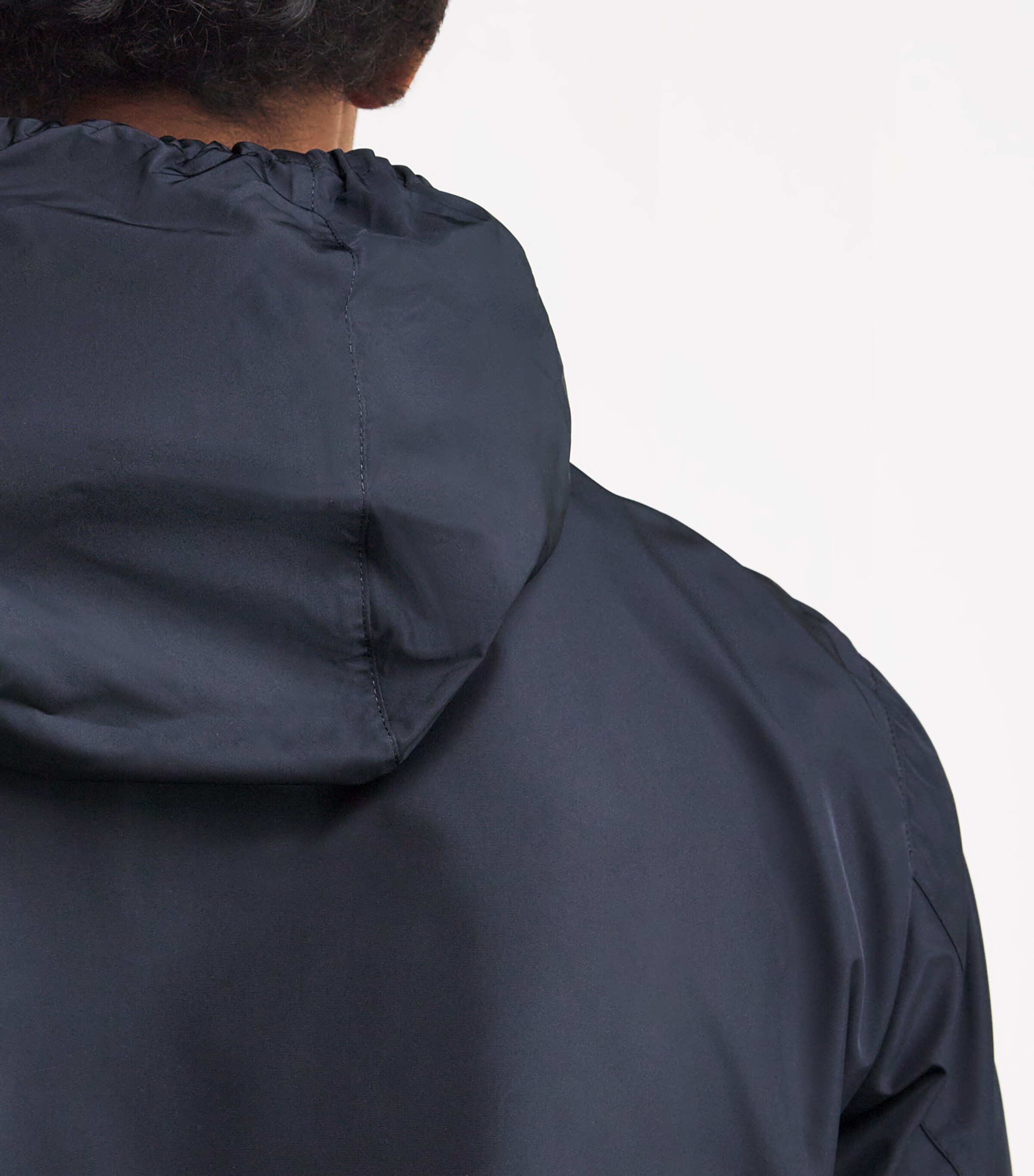 Windproof Short Zip-Up Jacket 9200BLU NAVY Image 6