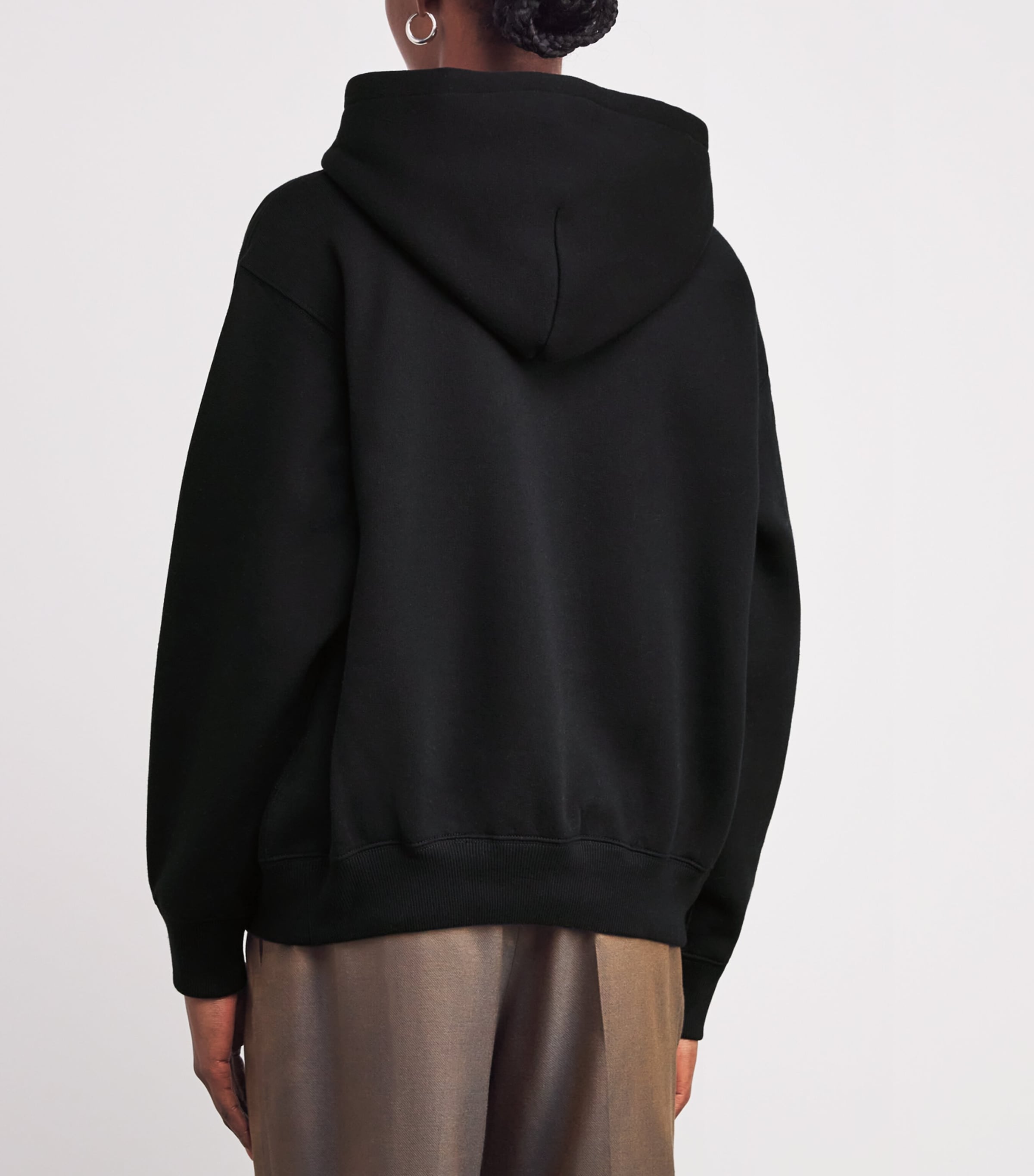 Cotton-Blend Ralph and Ricky Polo Bear Hoodie POLO BLACK Image 4