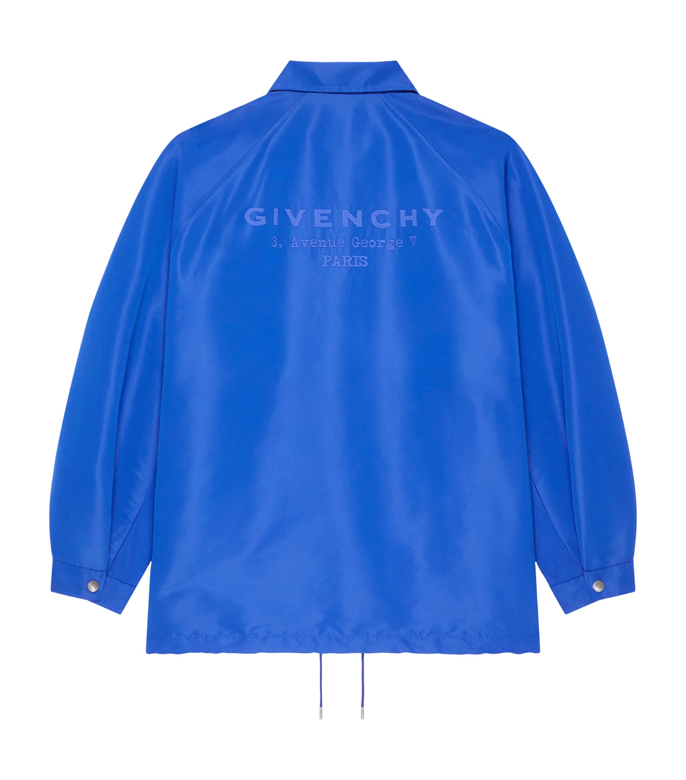 Faille Coach Jacket ELECTRIC BLUE Image 2