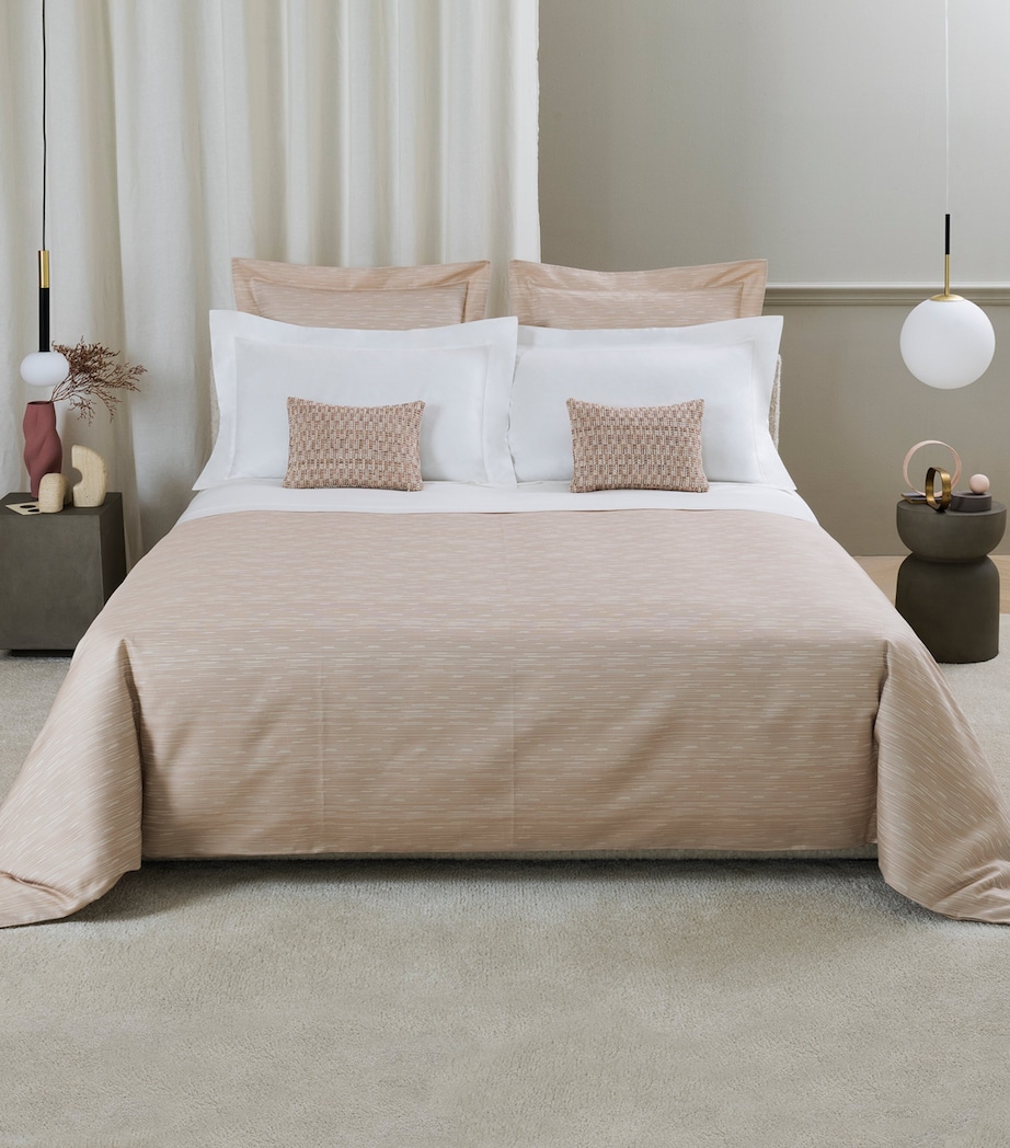 Frette Tweed Decorative Cushion Cover (30cm x 40cm) Misty Blush Image 5