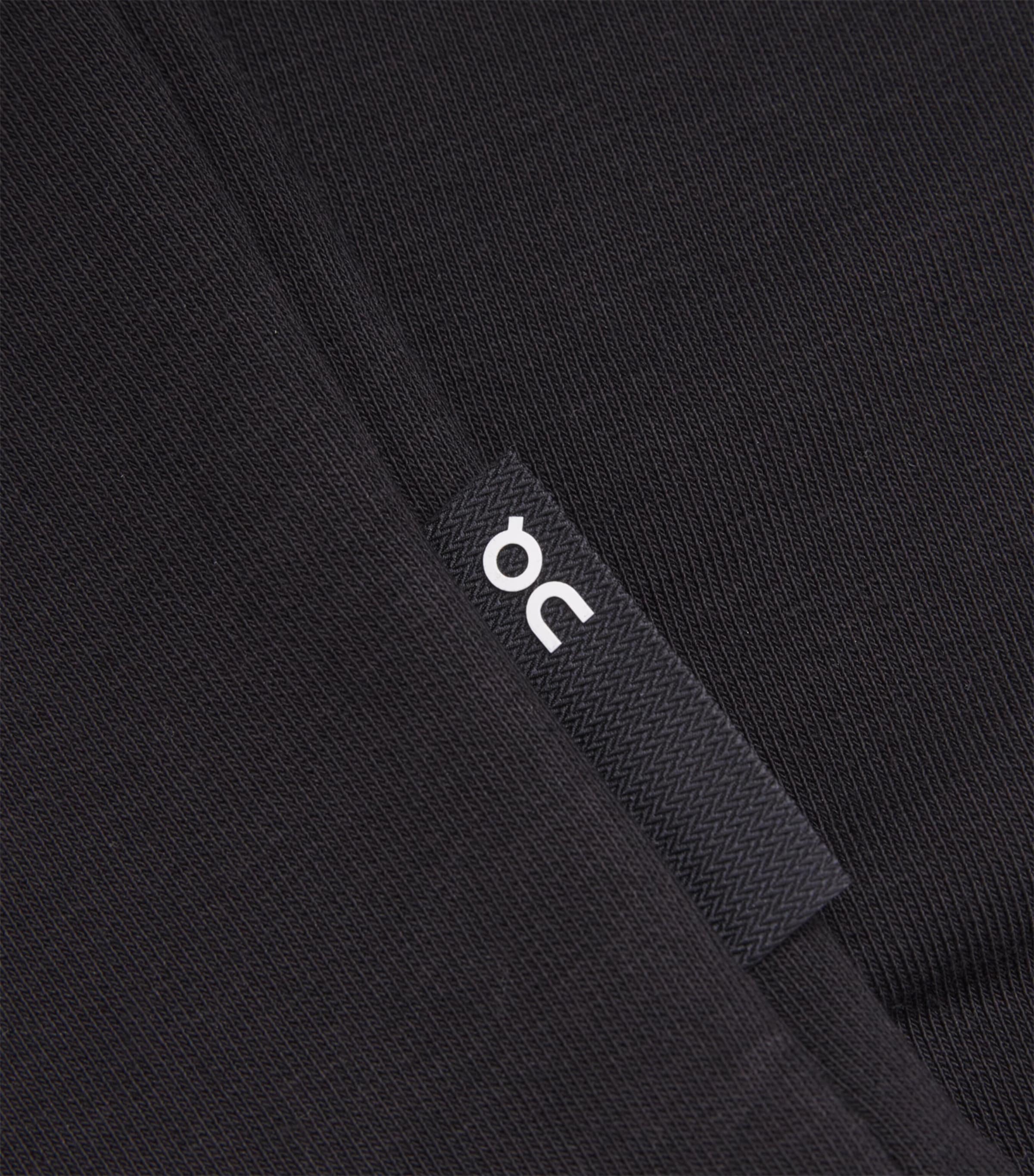 On Womens Cotton-Blend Club Crew Sweatshirt Black Image 5