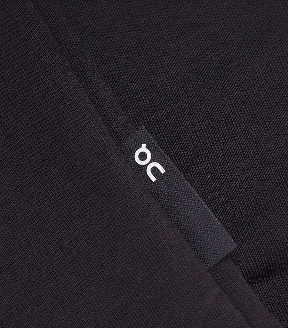 Cotton-Blend Club Crew Sweatshirt BLACK Image 5
