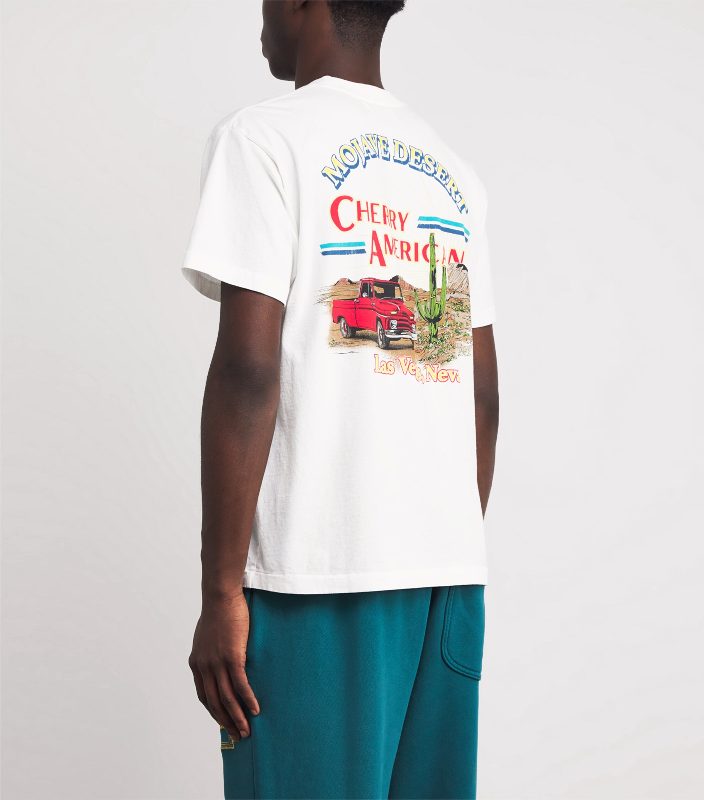 Cotton Mojave Desert Print T-Shirt VINTAGE WHITE Image 4