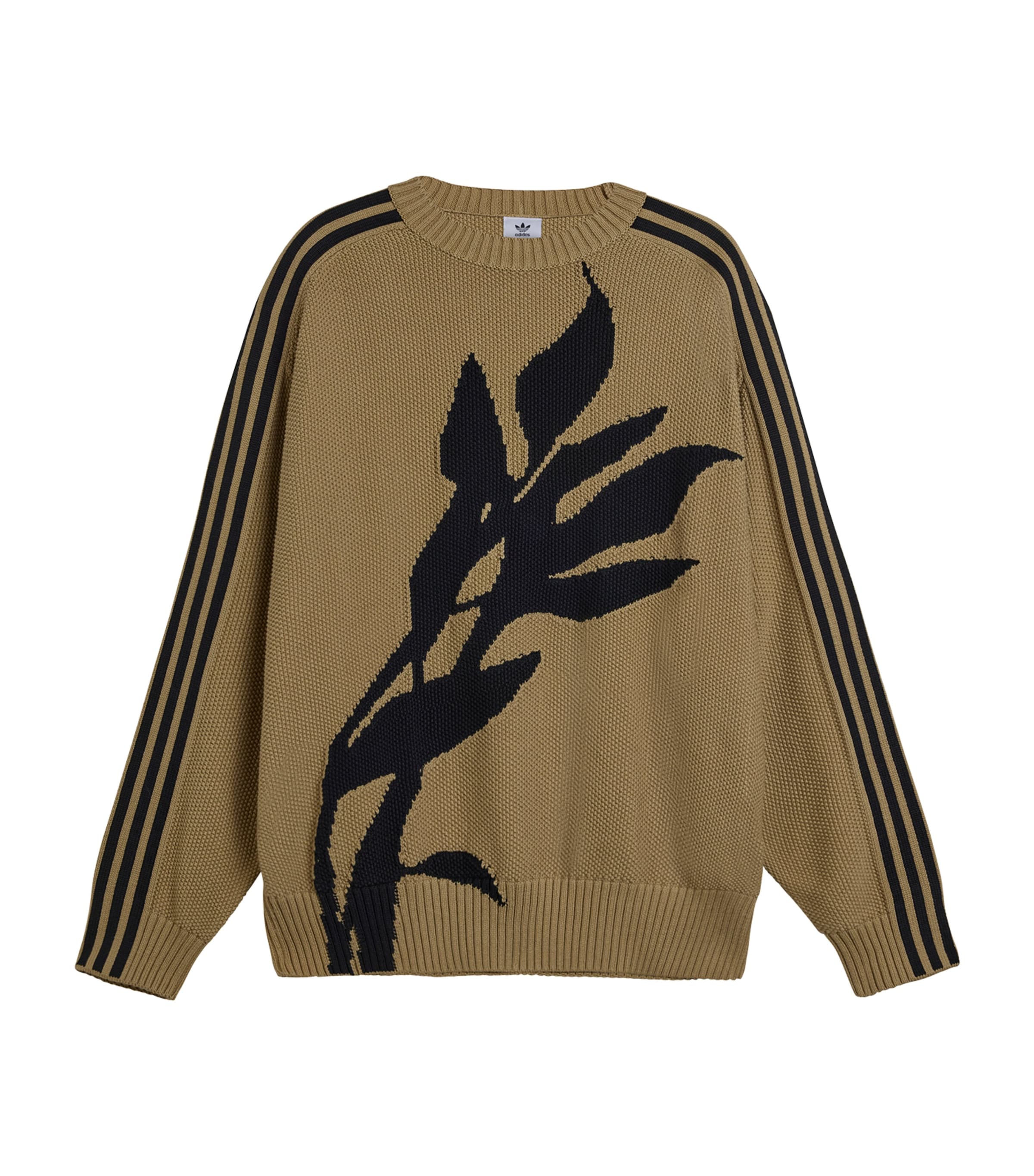 Adidas Originals X Song For The Mute Cotton Flower Sweater In Beige