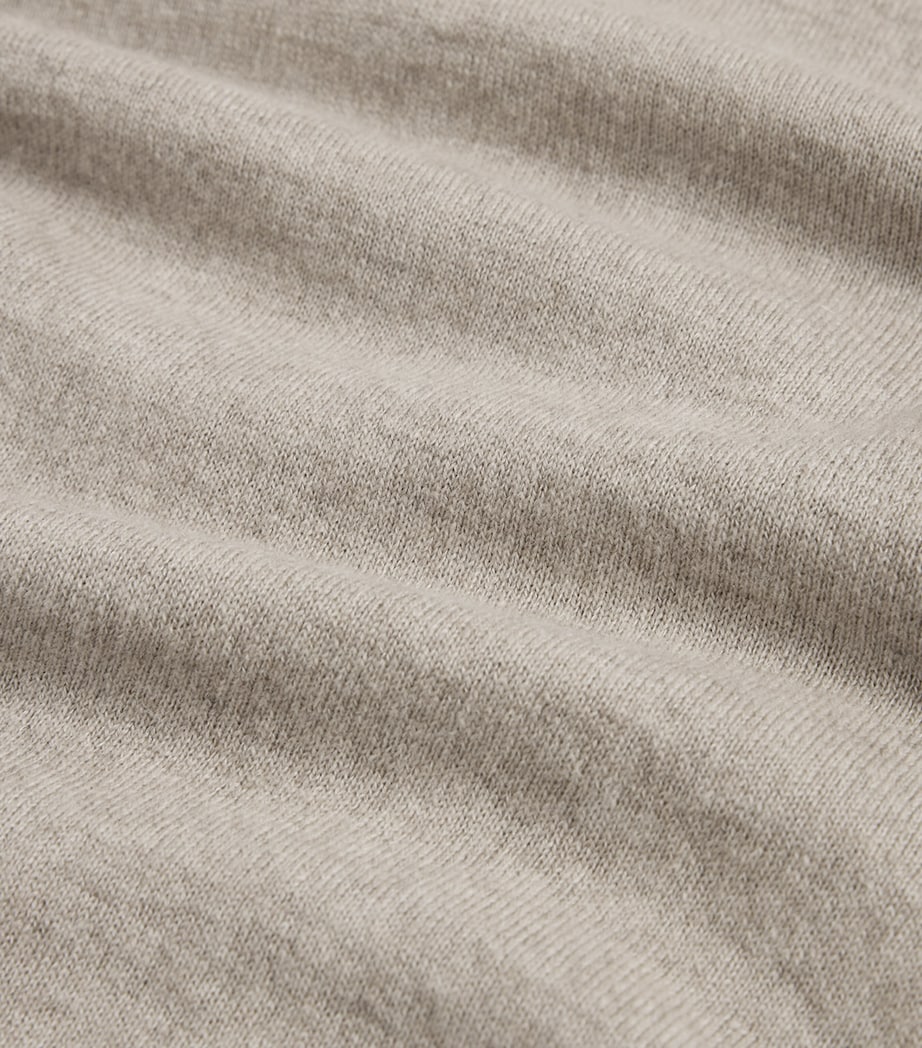 Dunhill Mens Knitted Rugby Sweater Natural Image 6