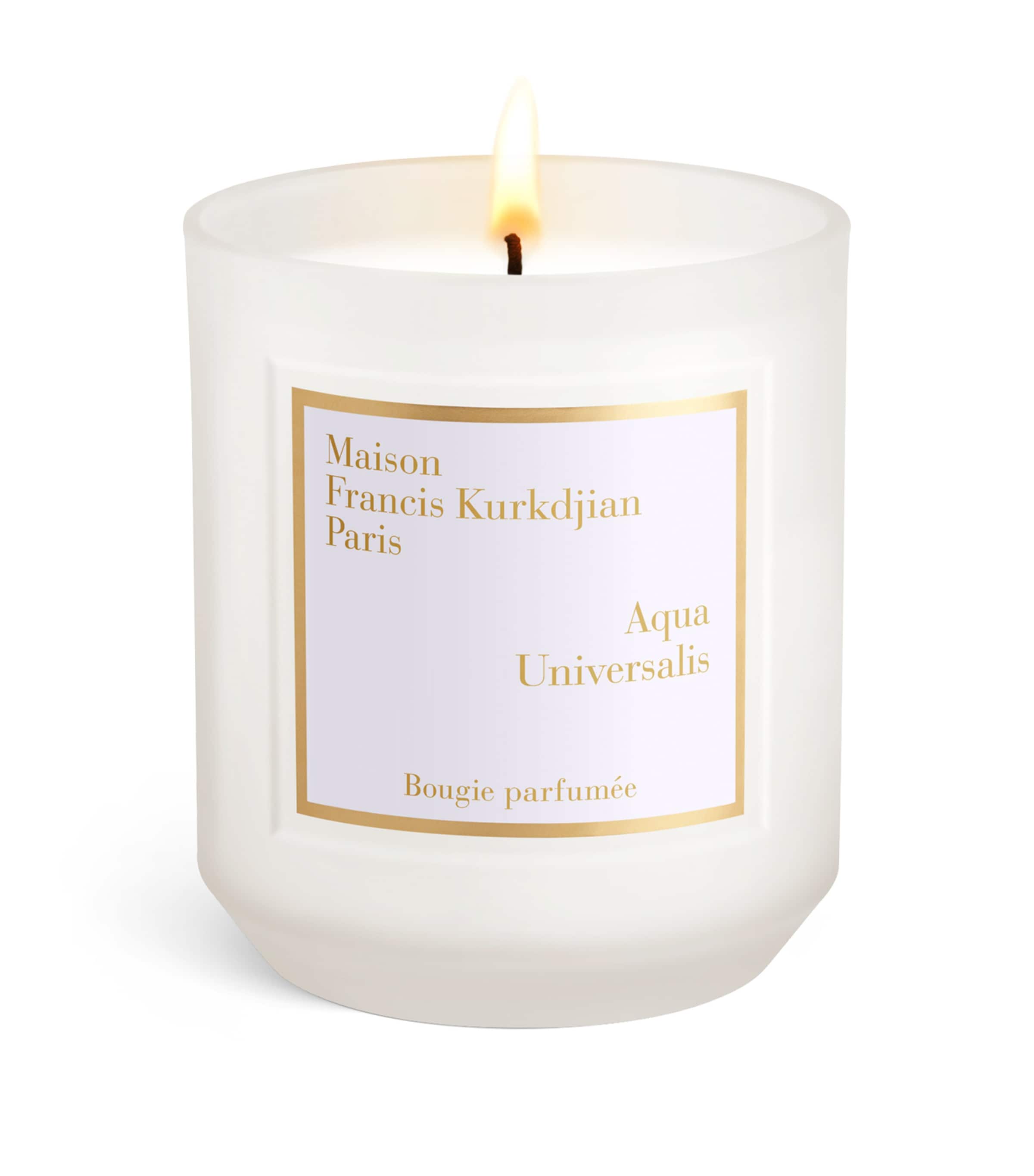 Maison Francis Kurkdjian Aqua Universalis Scented Candle In White